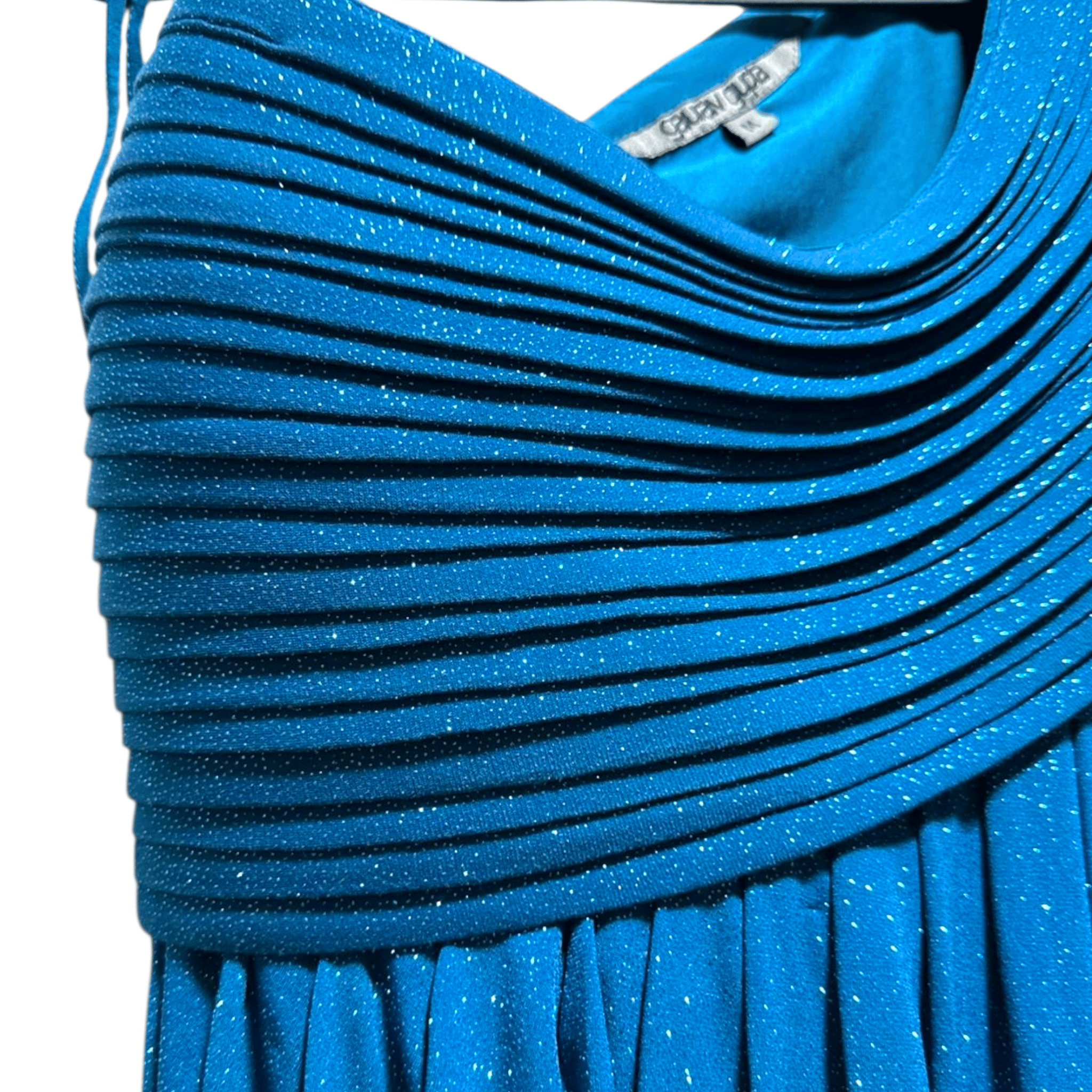 Gaurav Gupta Pre - draped One Shoulder Saree Gown M