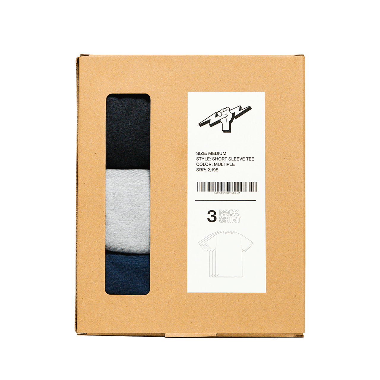 Titan 3 - Pack T-Shirt Set - Multicolor