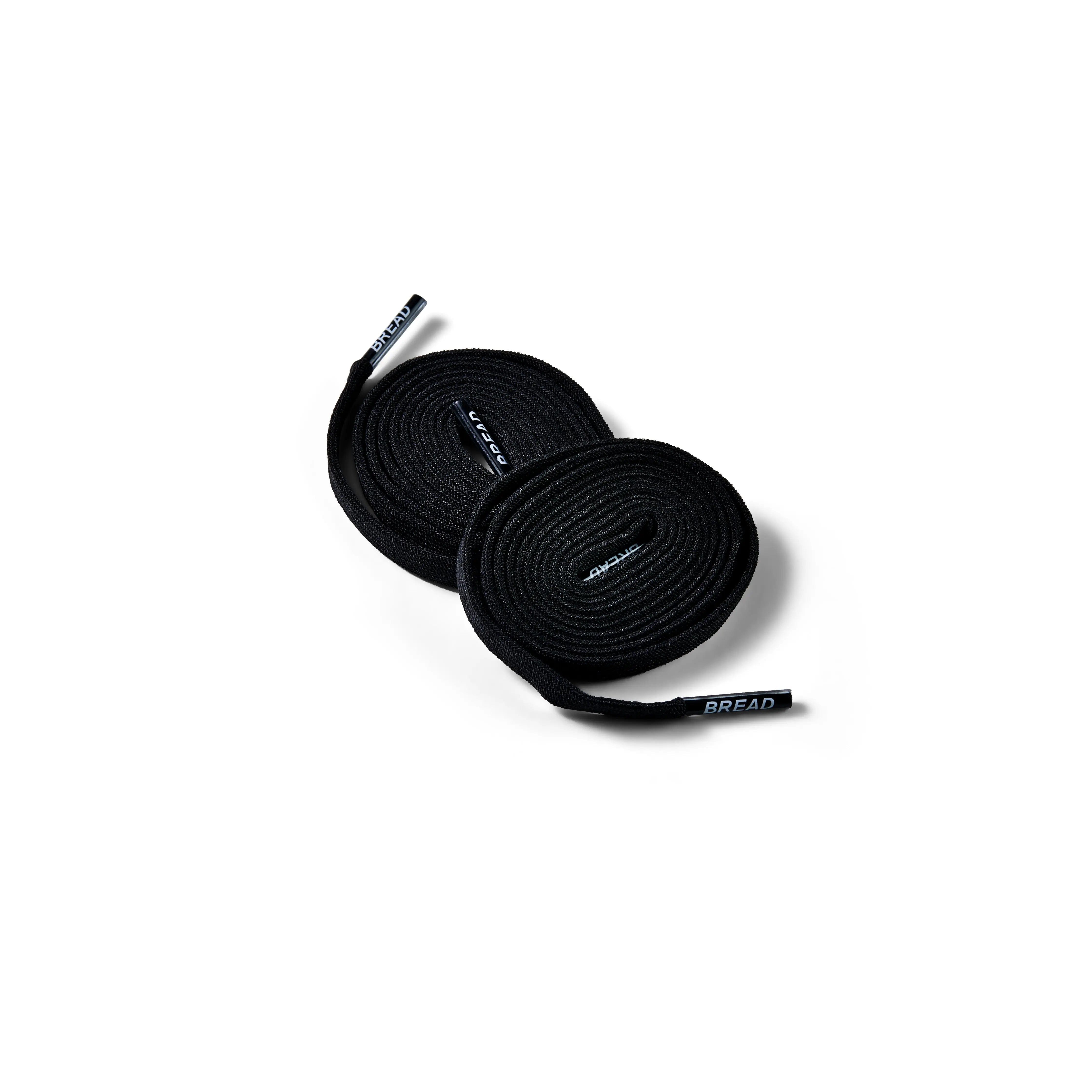 Bread Laces - Shadow Black Elastic Shoelaces
