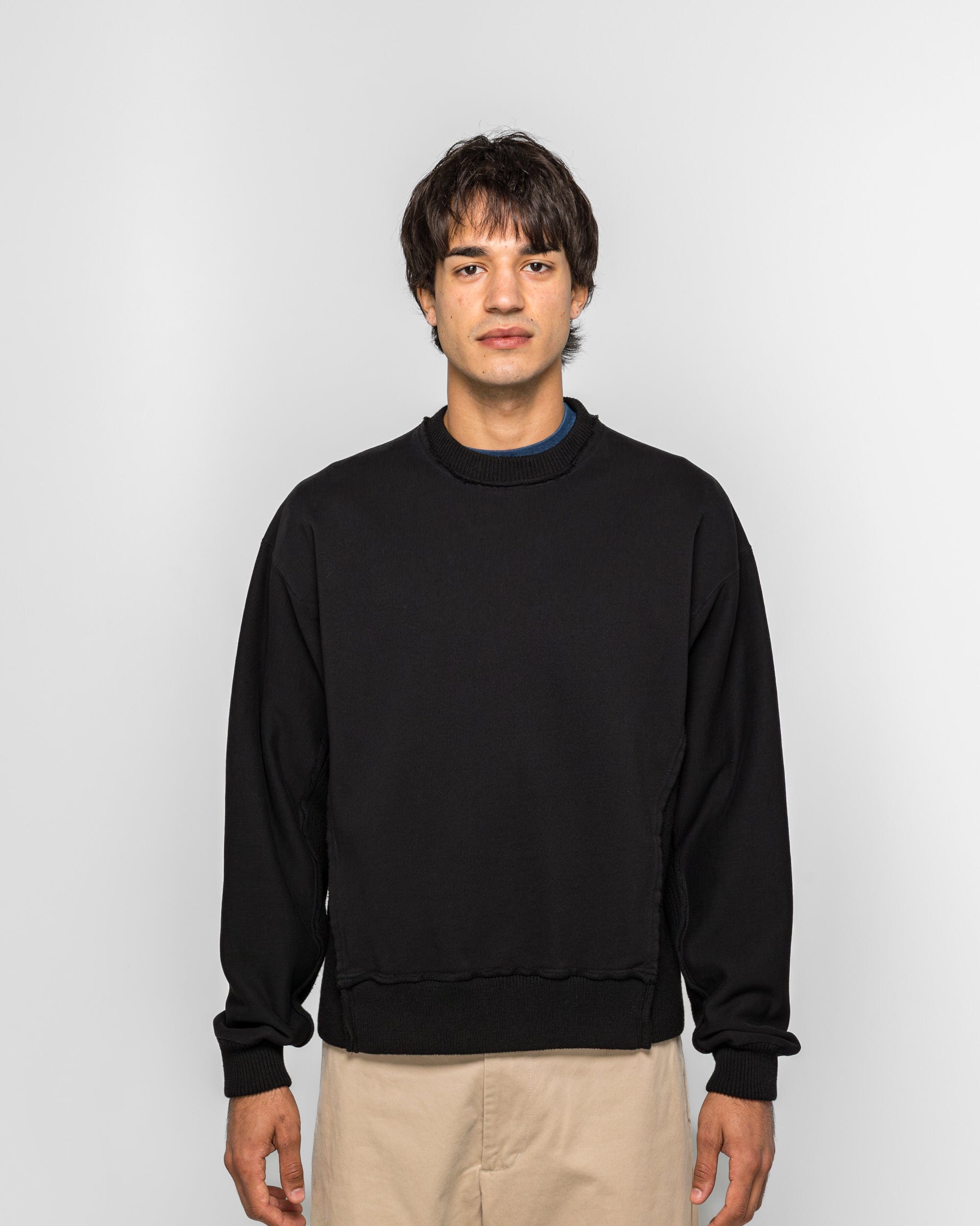 Beams Docking Crew Neck - Black