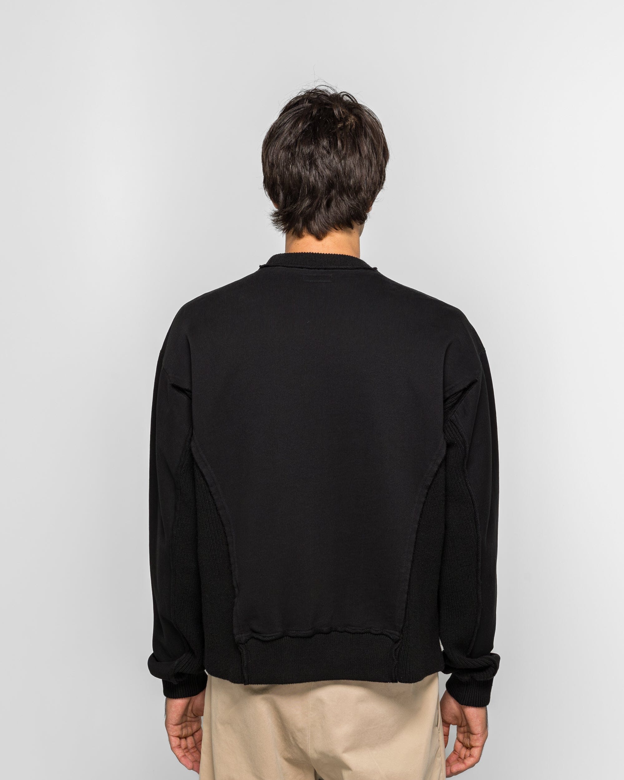 Beams Docking Crew Neck - Black