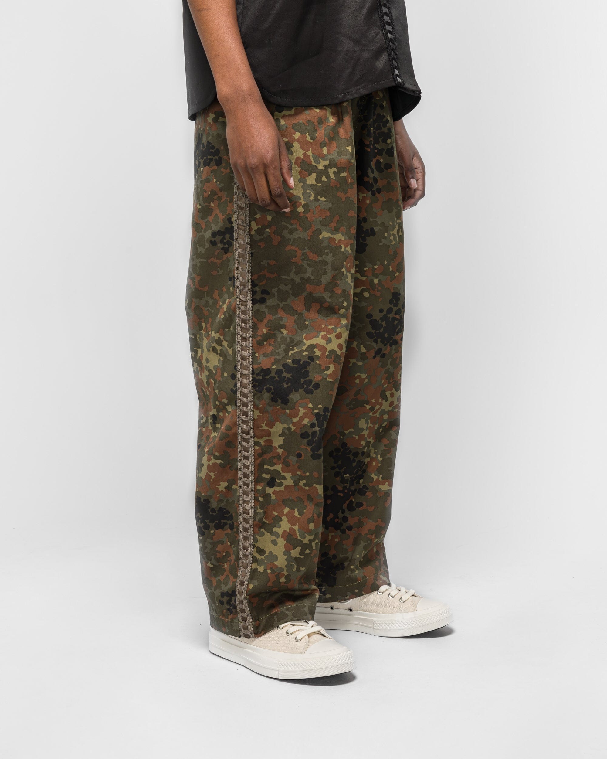 For The Homies Braided Relax Pant - Camo