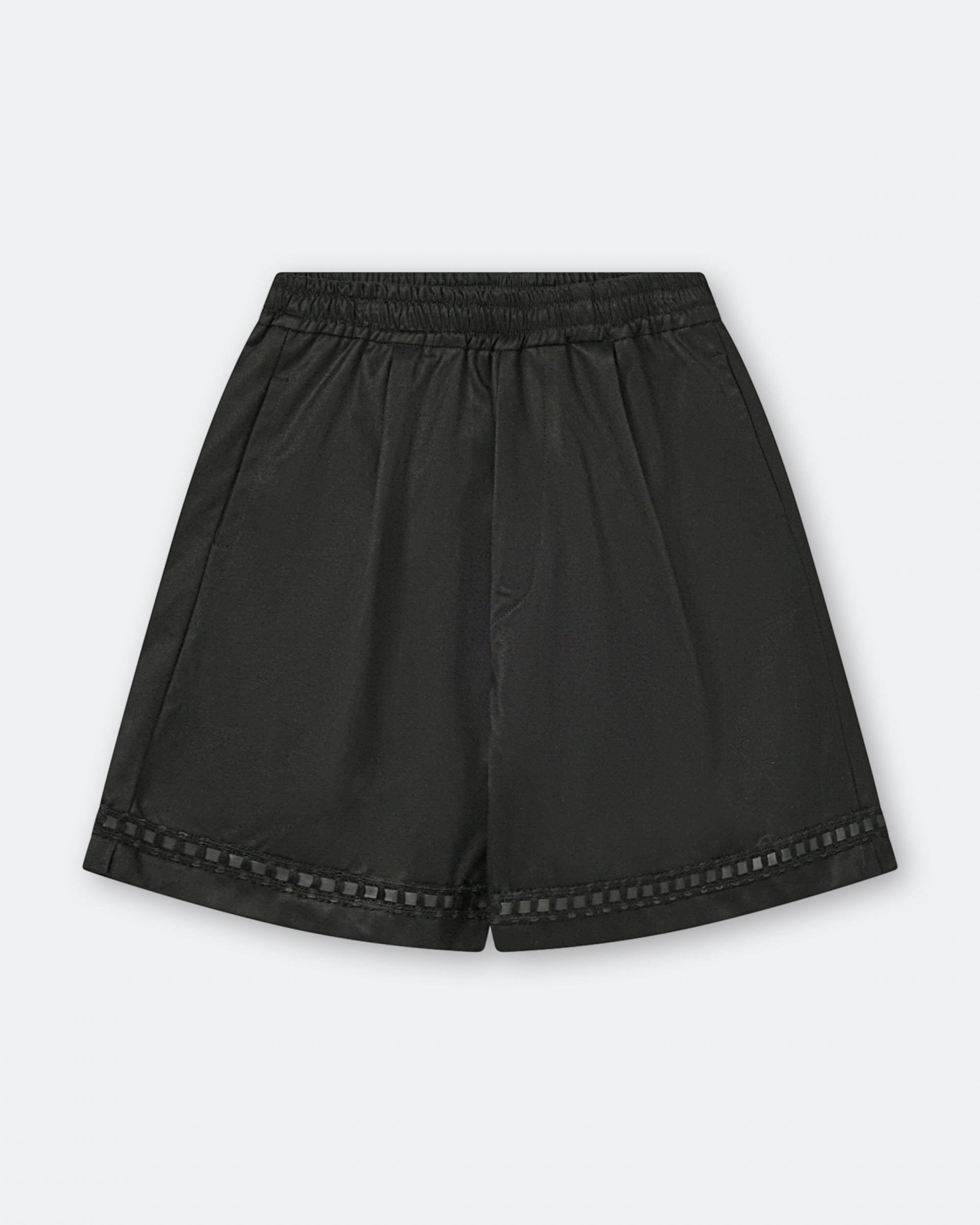 For The Homies Braided Relax Short - Black