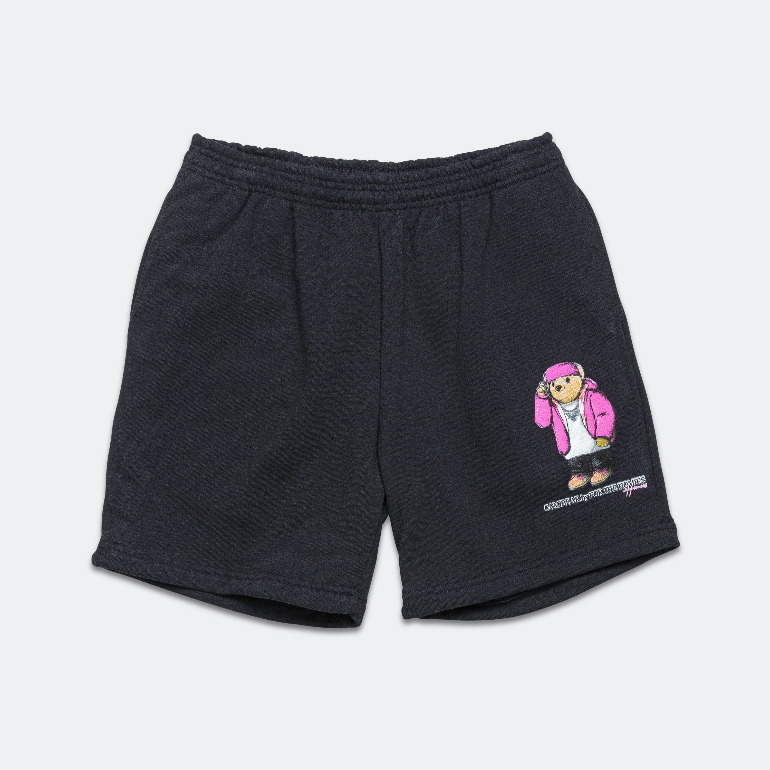 For The Homies Cam'Bear Sweat Short - Navy