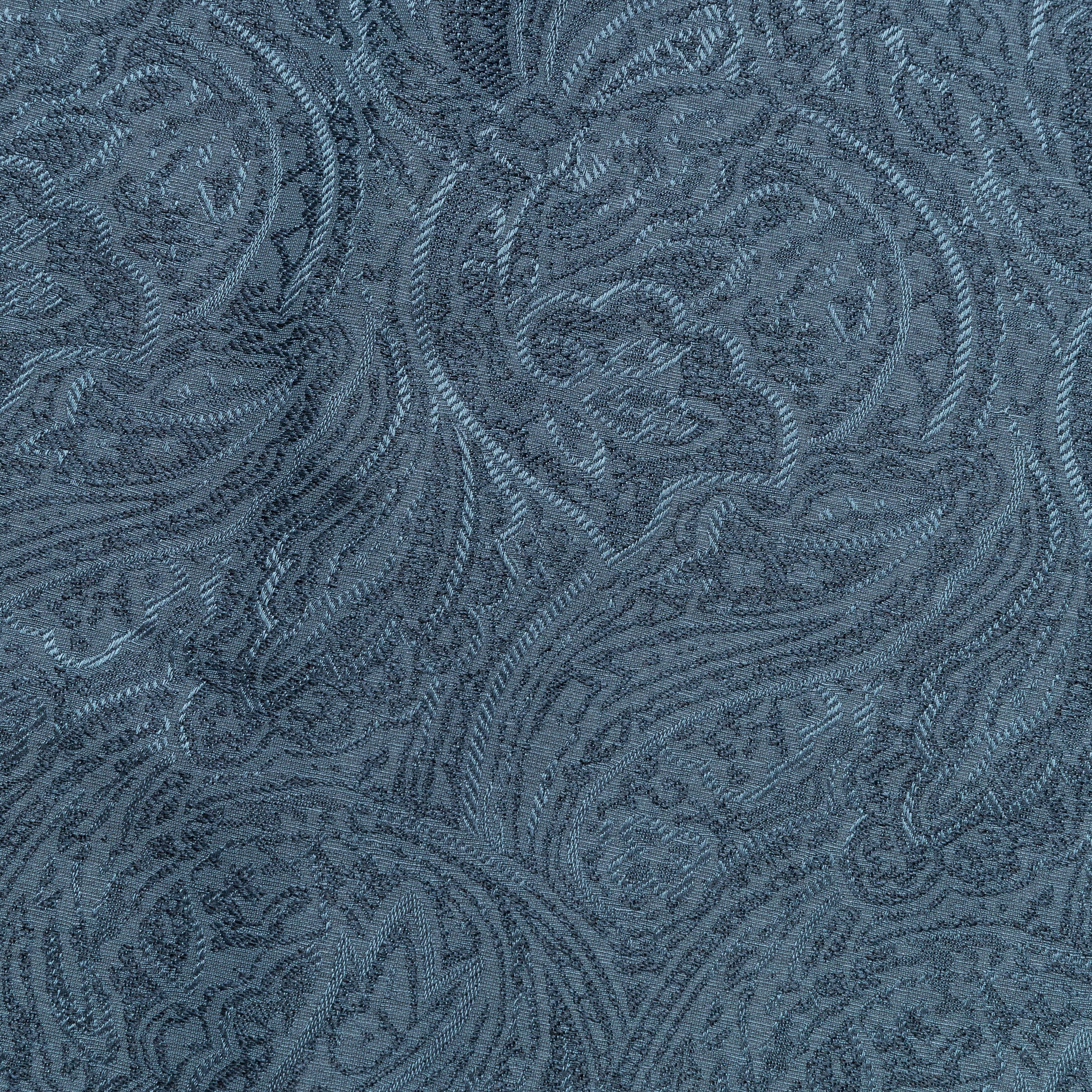 Lite Year Short Sleeve Camp Collar - Blue Paisley