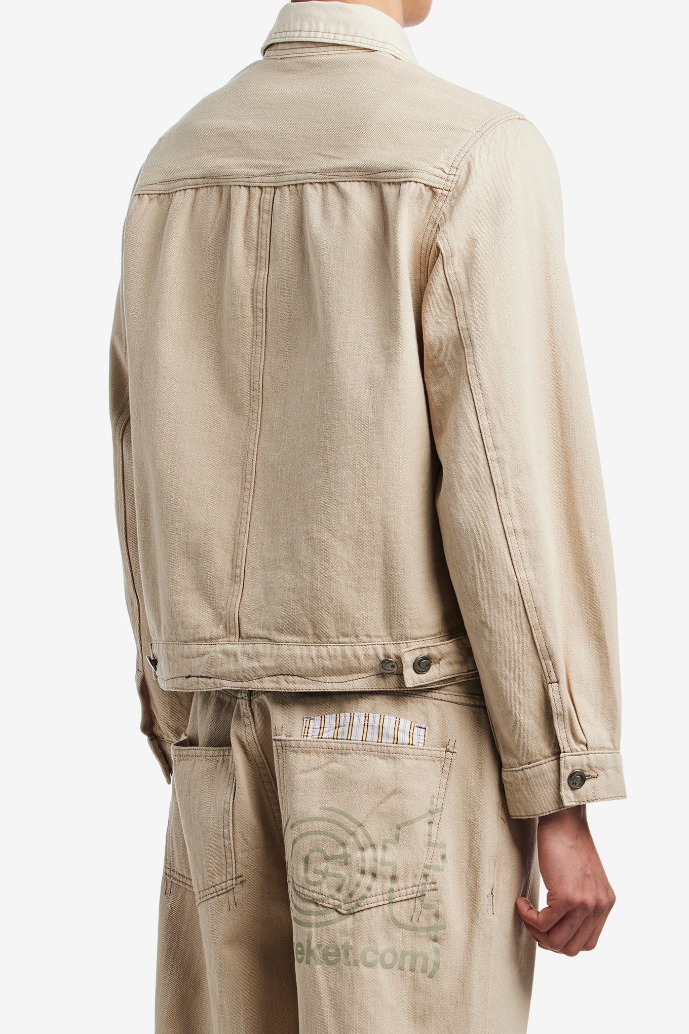 TEKET IMMAZE CURVE STITCH JACKET