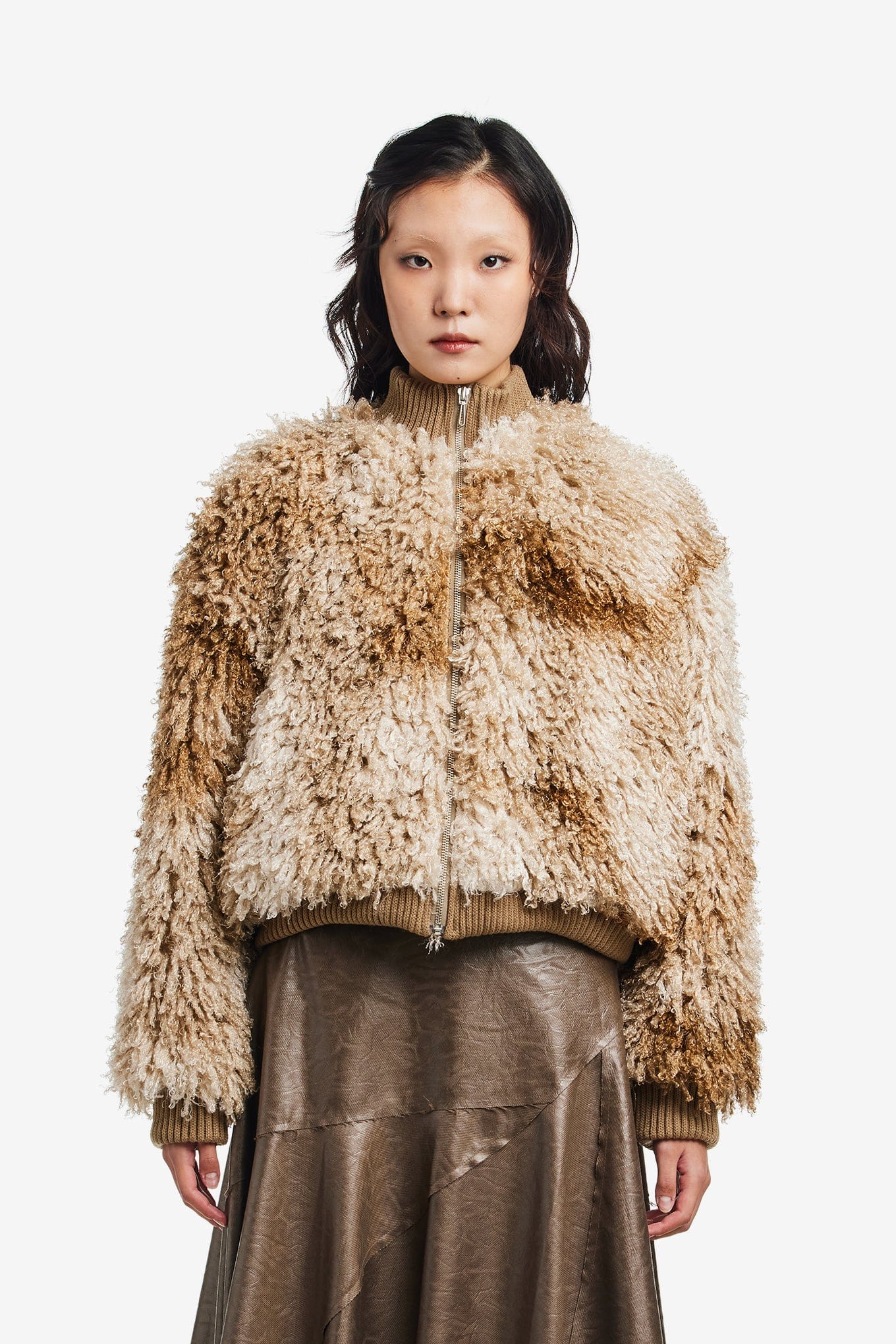 Polysooem SHAGGY FAUX FUR JACKET