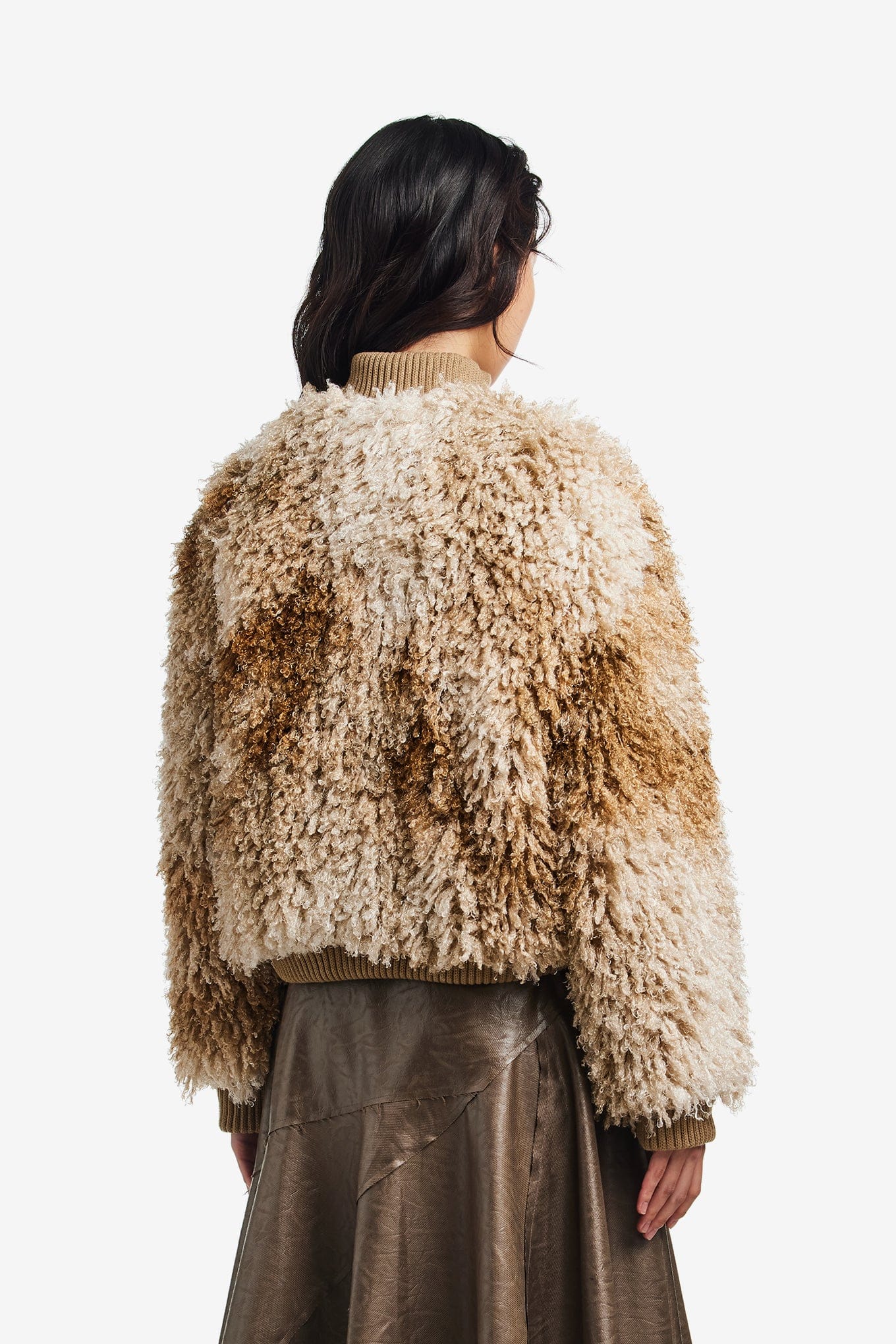 Polysooem SHAGGY FAUX FUR JACKET