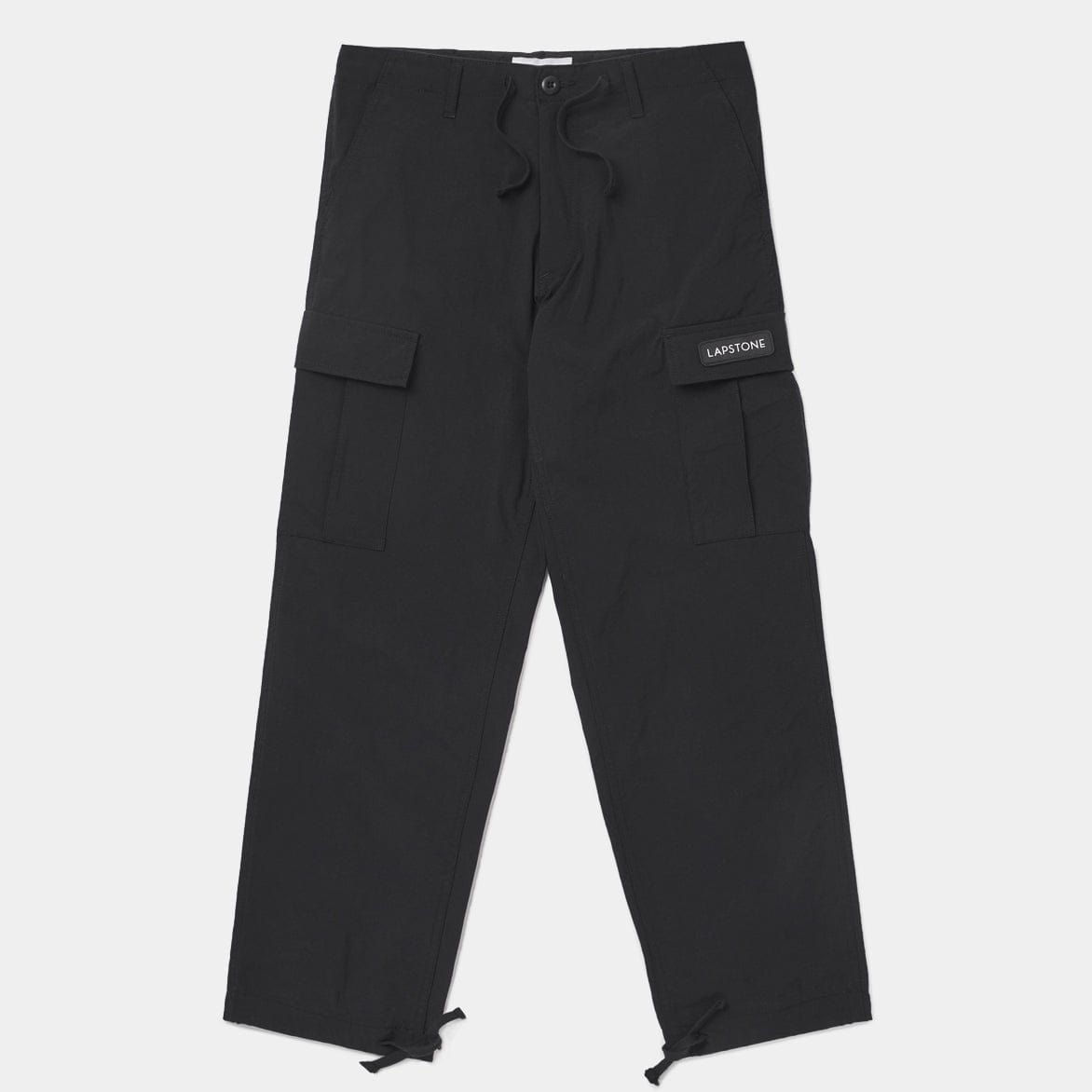 Lapstone & Hammer NYLON RELAXED CARGO PANT - BLACK