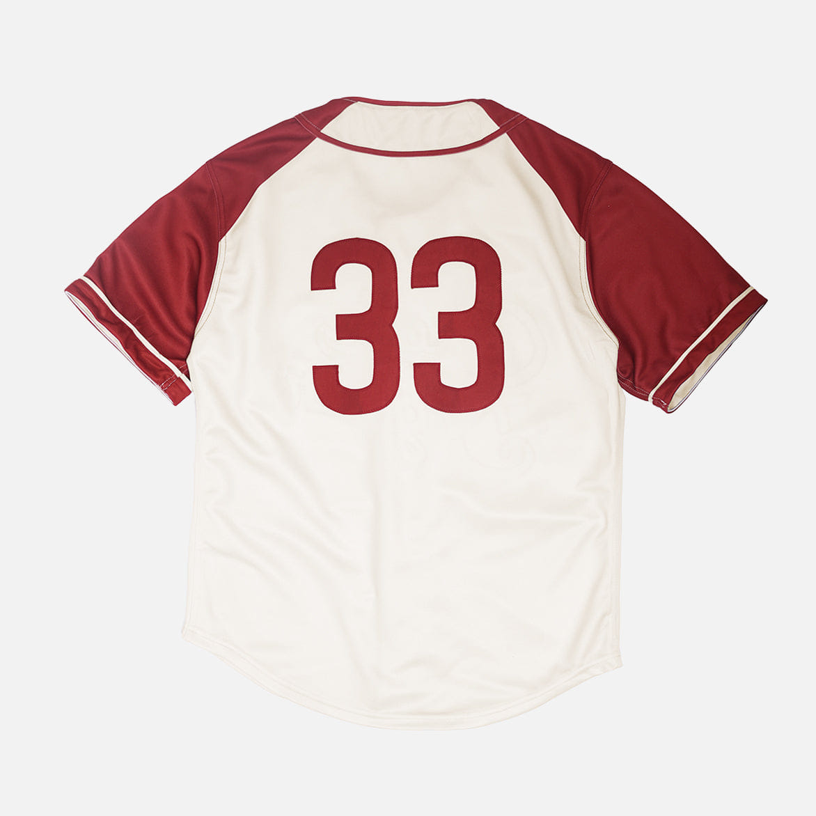 Corner STORE_ CRATE DIGGERS PHILADELPHIA JERSEY - CREAM / BURGUNDY