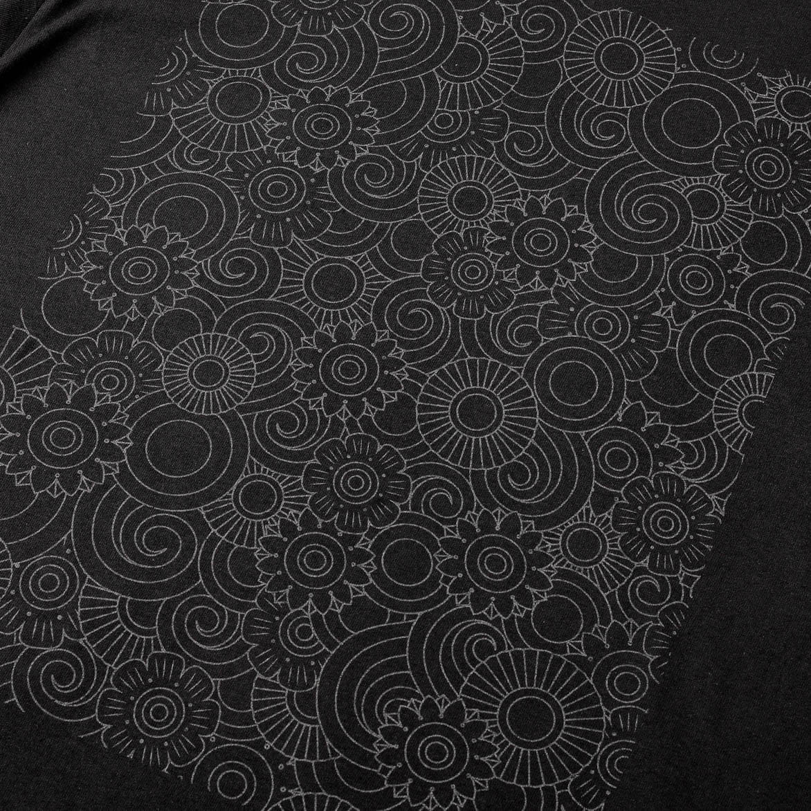 Lapstone & Hammer LAPSTONE DECO L/S T-Shirt - BLACK / REFLECTIVE