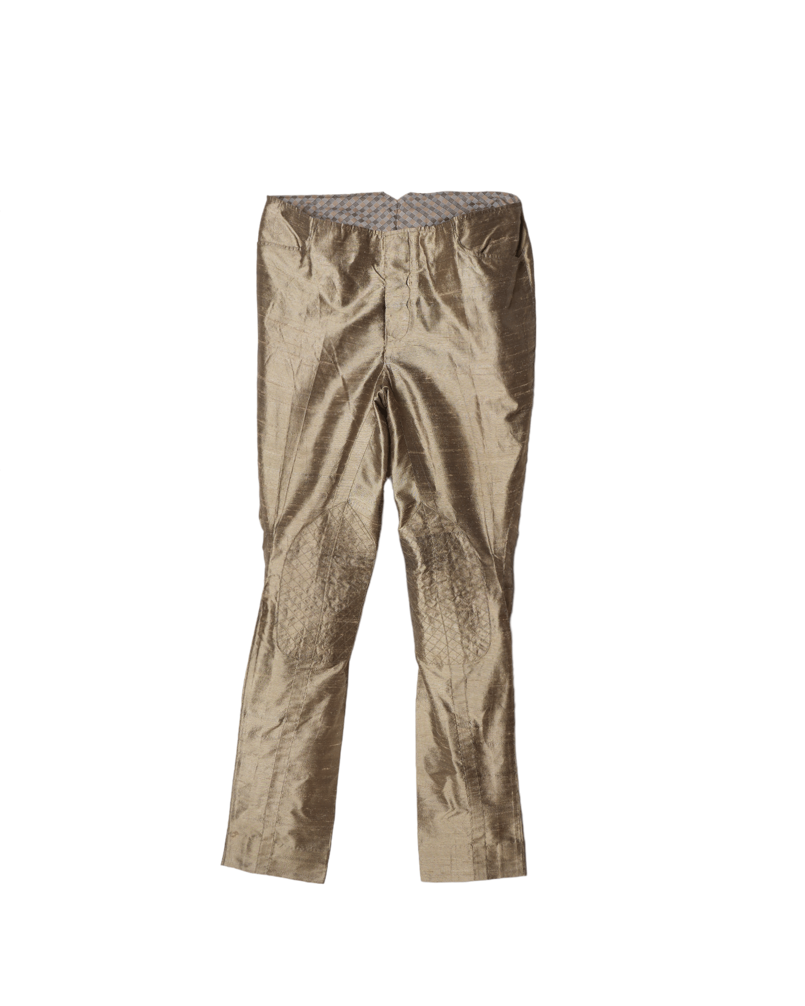 Raghavendra Rathore Raghvendra Rathore Brown Brocade Bandhgala with Pant