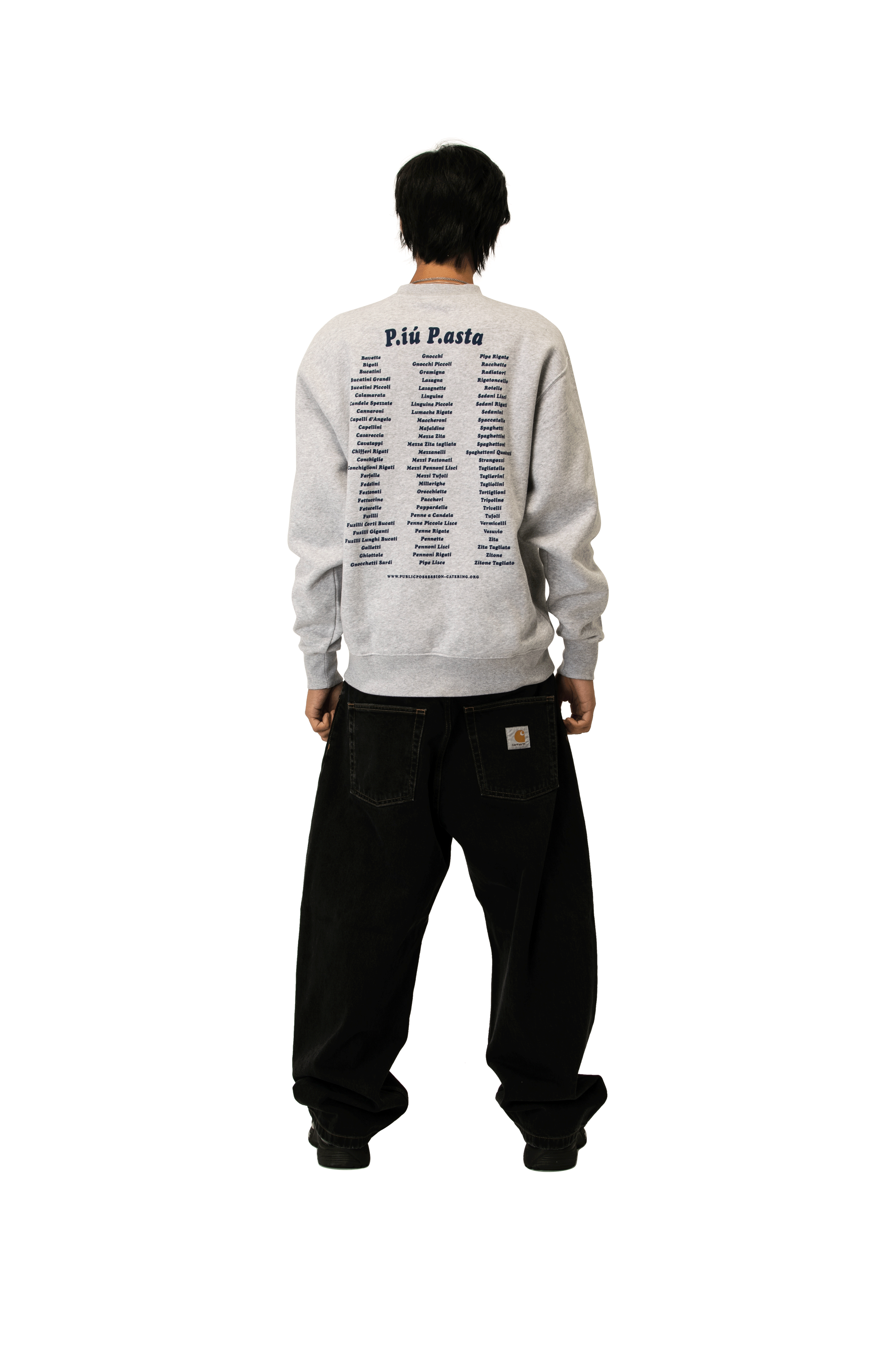 Public Possession P.Piu Pasta Crewneck