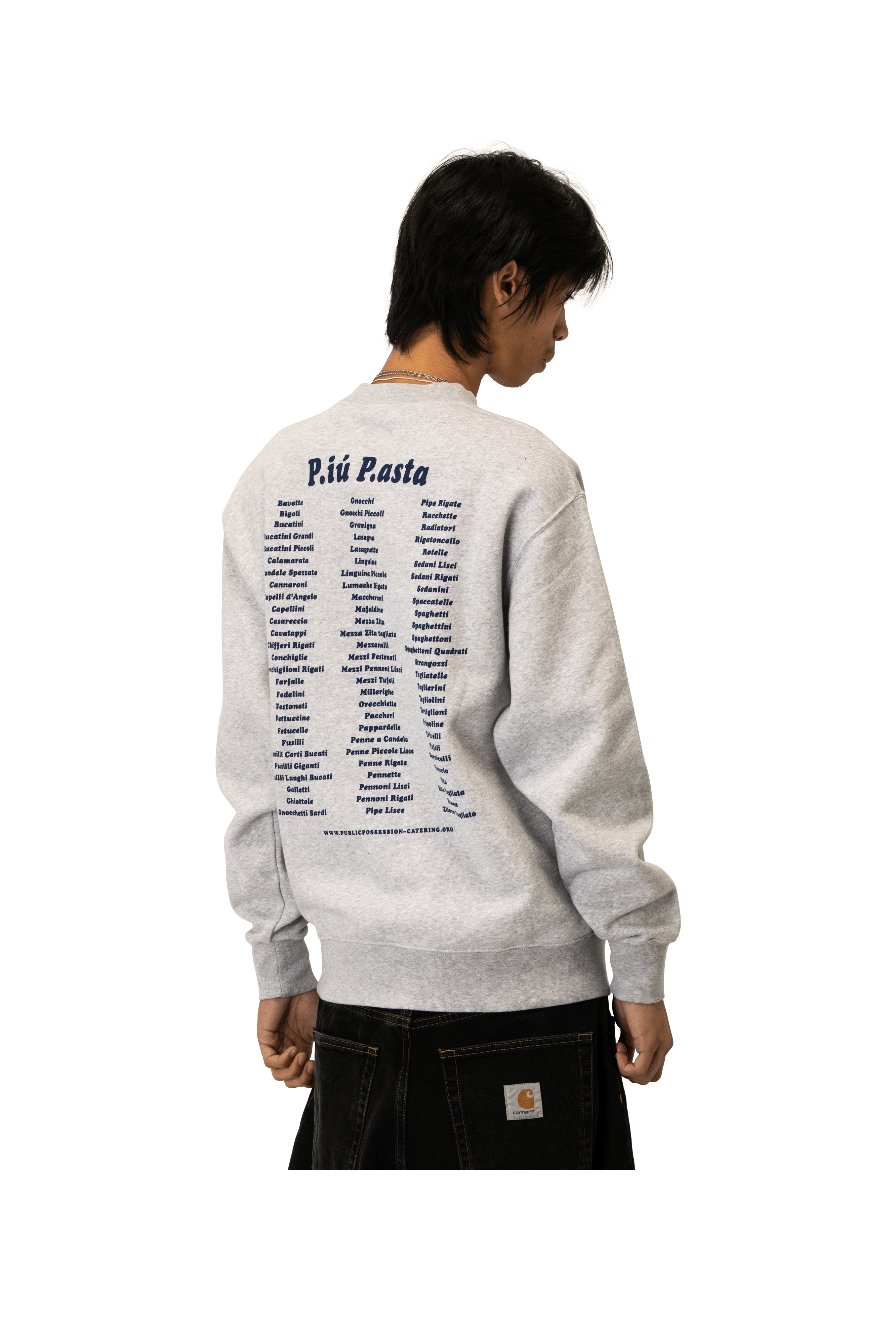 Public Possession P.Piu Pasta Crewneck
