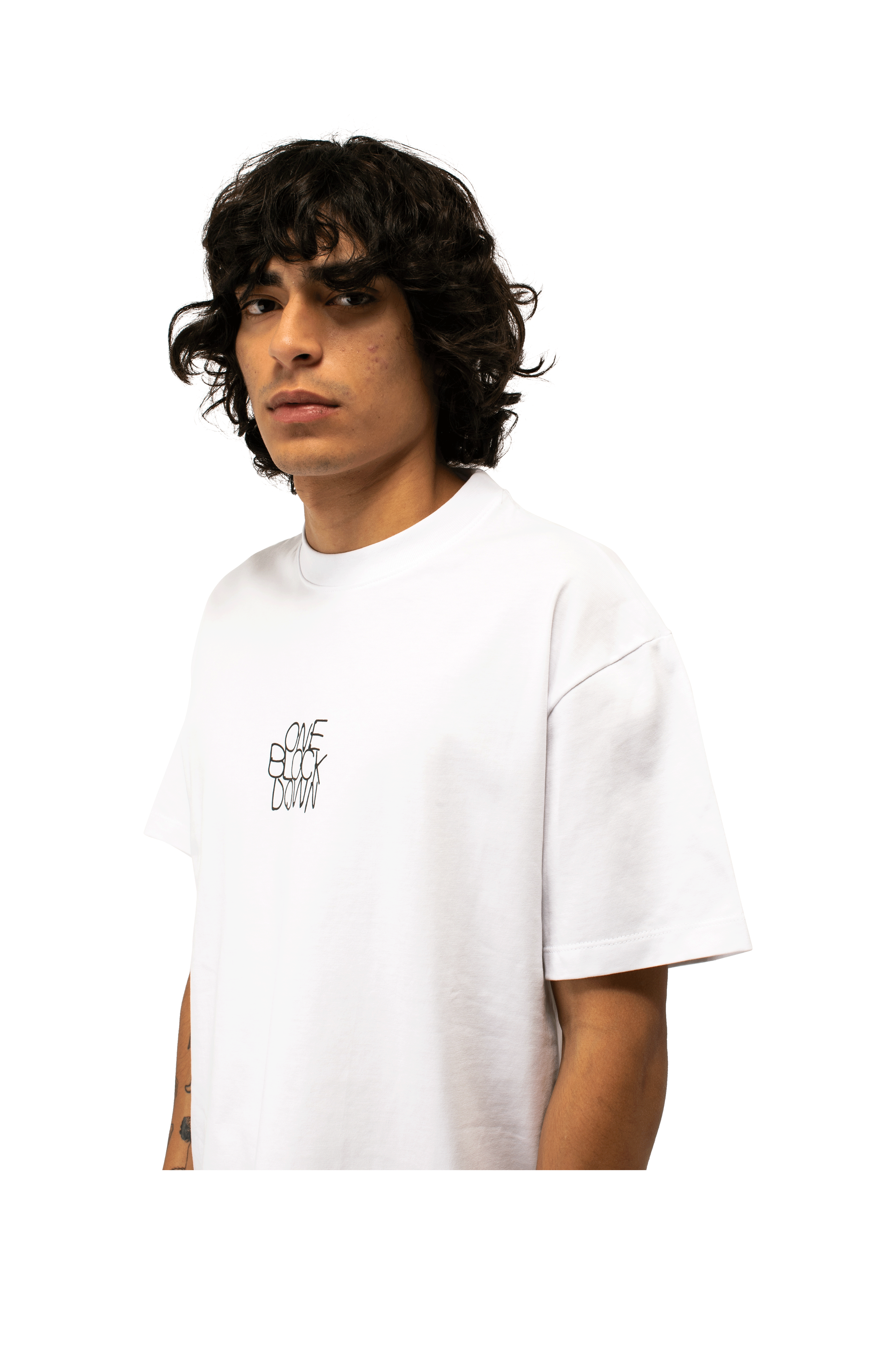 One Block Down Fence Link T - Shirt