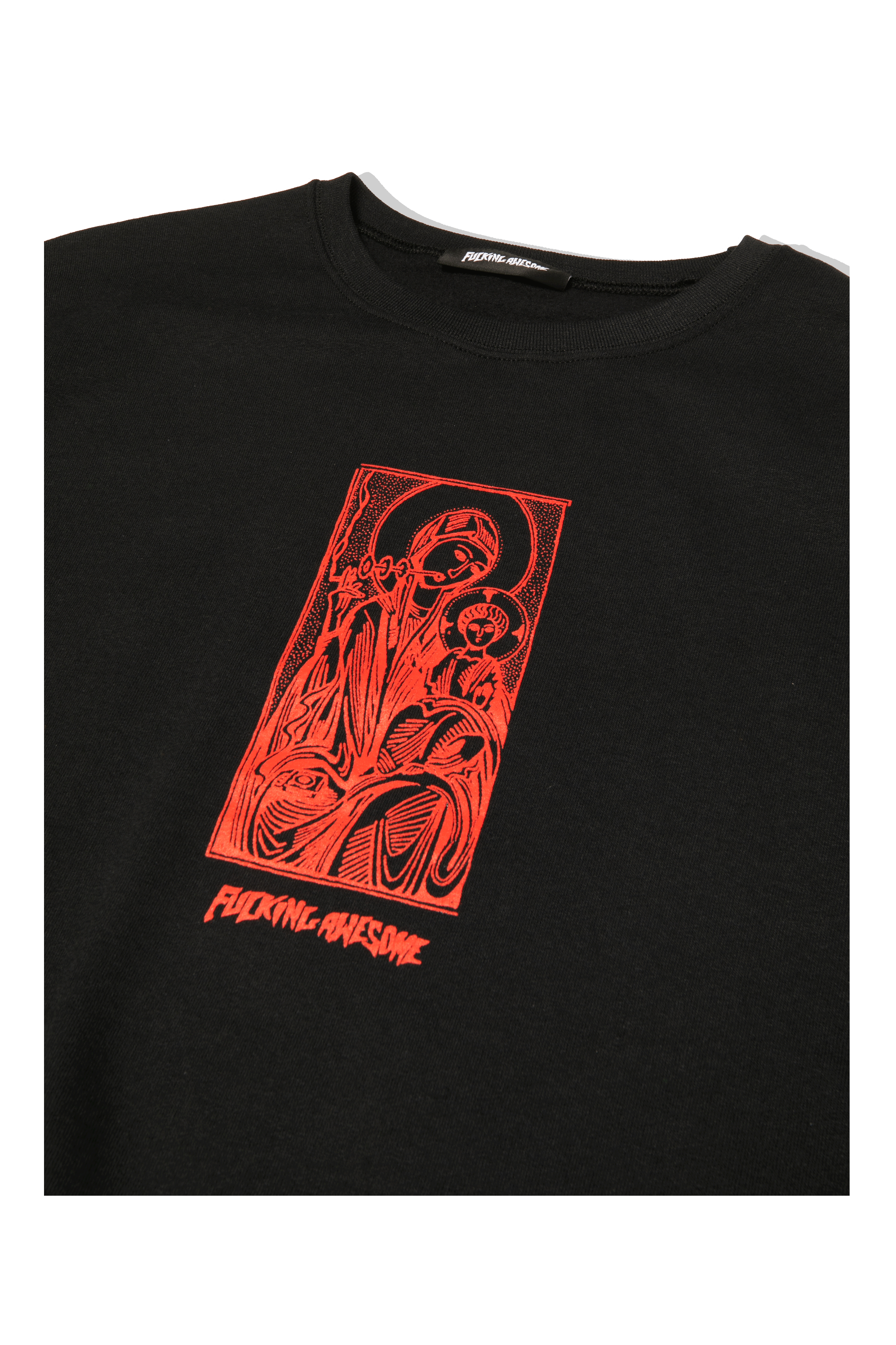 Fucking Awesome Hate The Pain Away Crewneck
