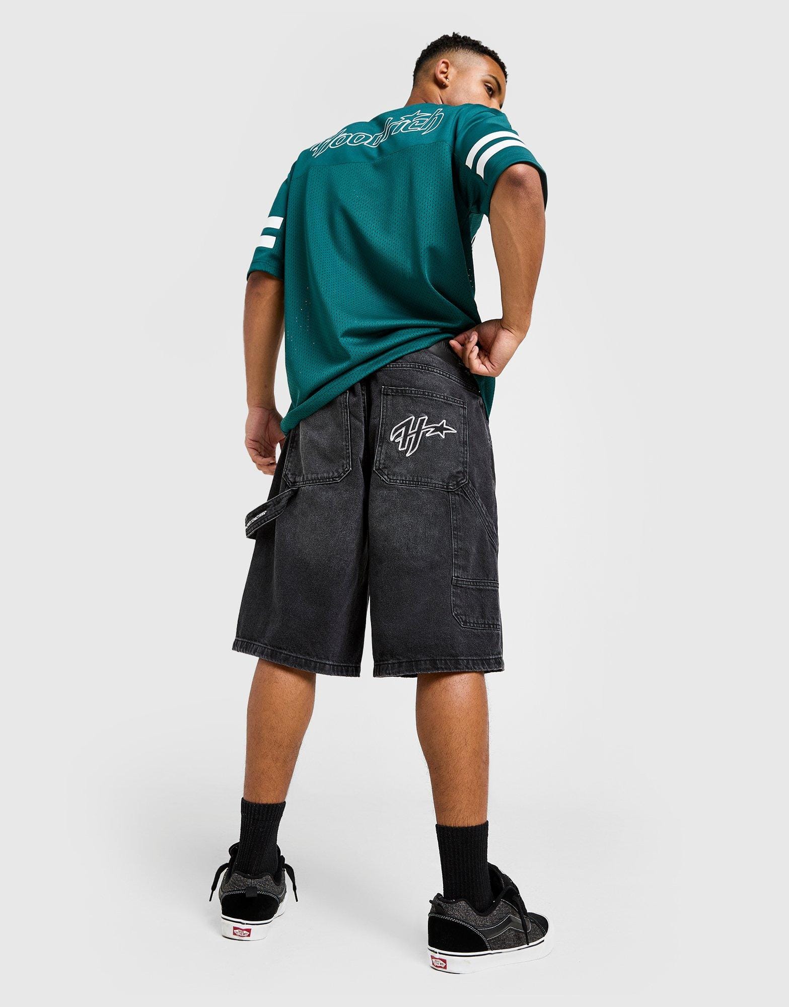 Hoodrich H Galaxy Denim Shorts