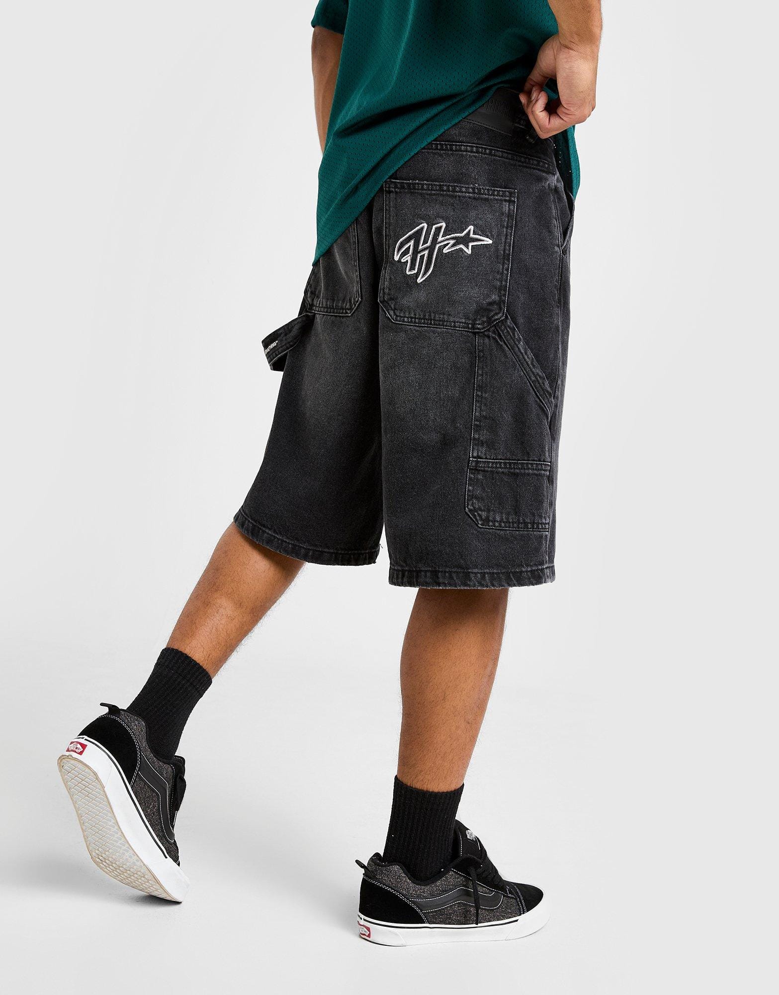Hoodrich H Galaxy Denim Shorts