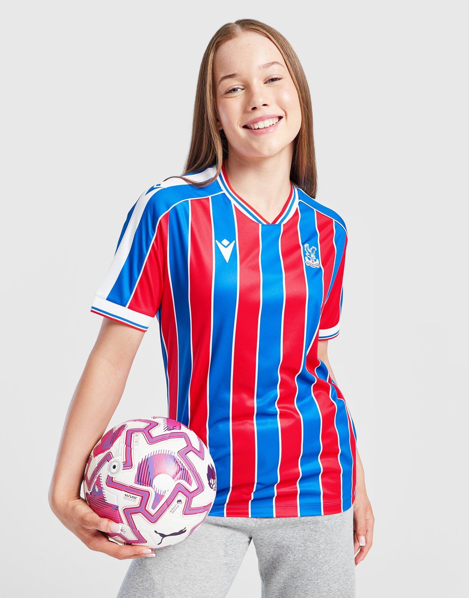 Macron Crystal Palace FC 2025/26 Home Shirt Junior