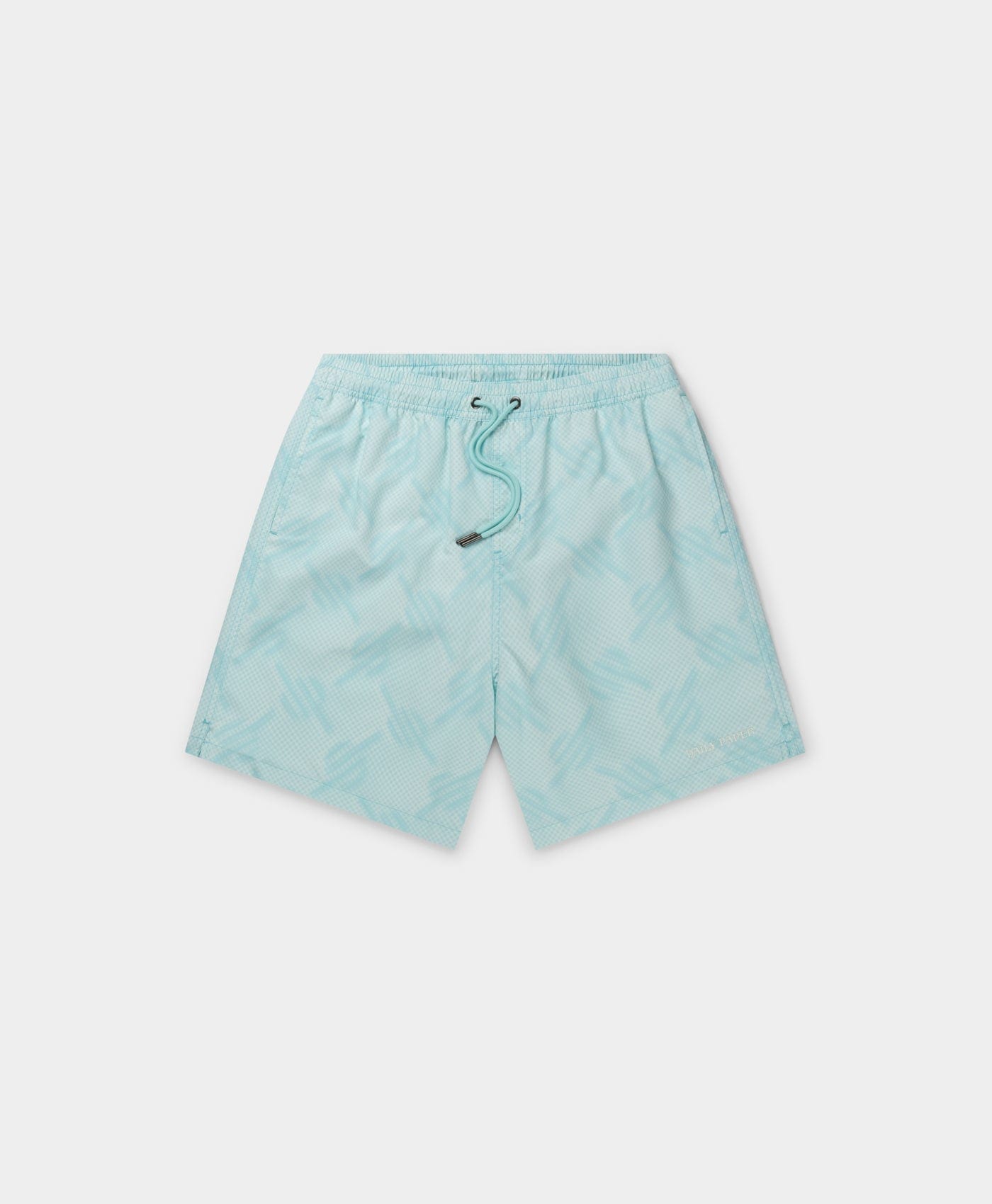 Monogram Salt Water Blue Dotted Monogram Swimshorts