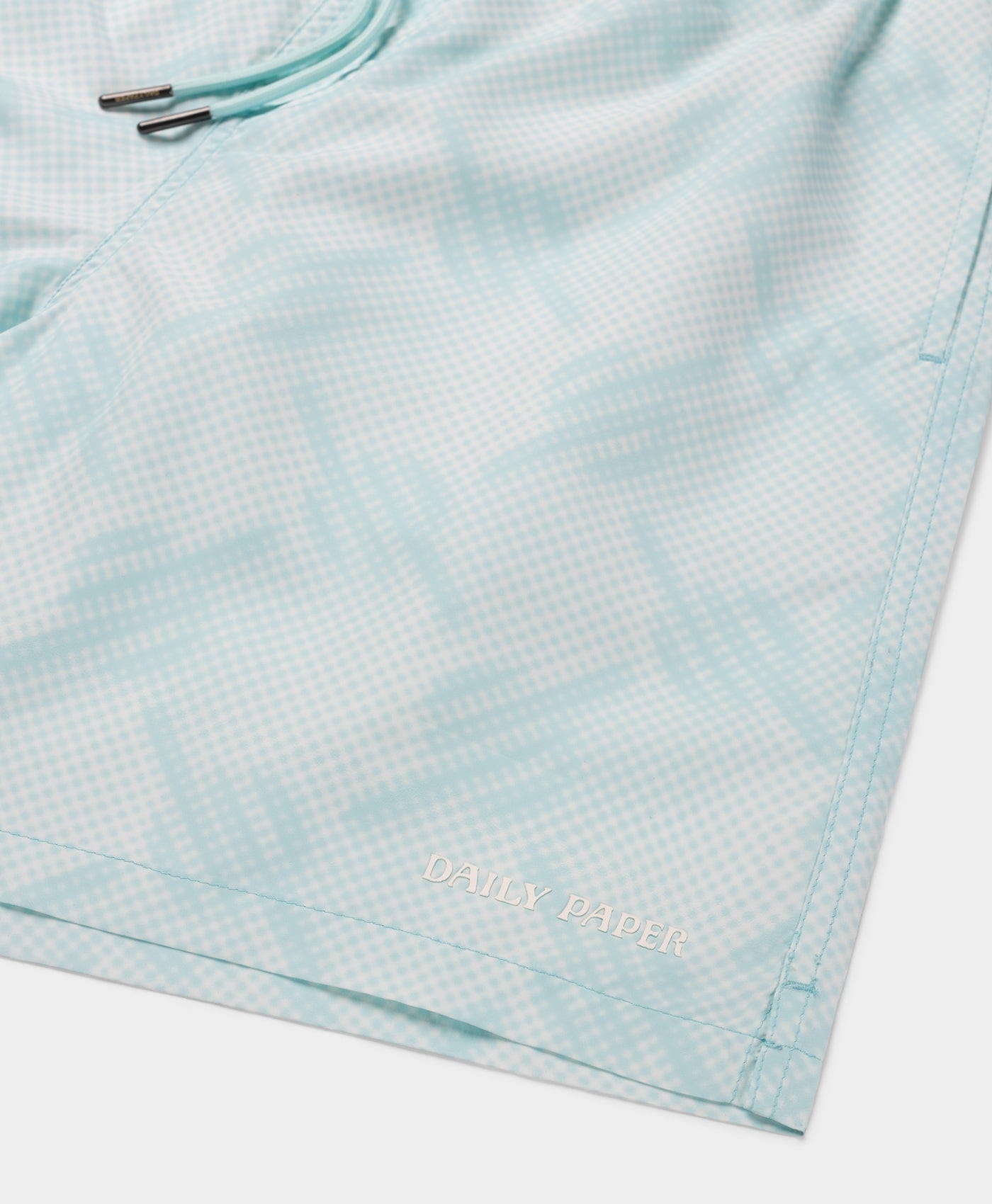 Monogram Salt Water Blue Dotted Monogram Swimshorts
