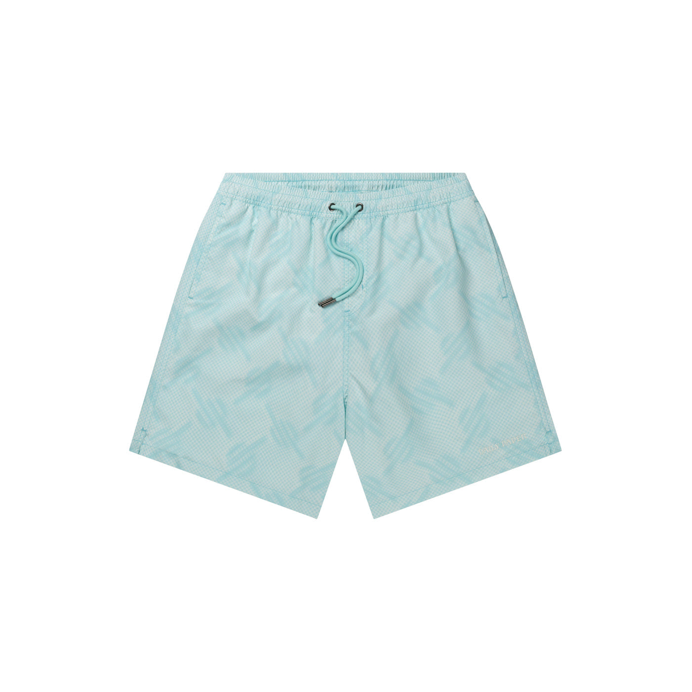 Monogram Salt Water Blue Dotted Monogram Swimshorts