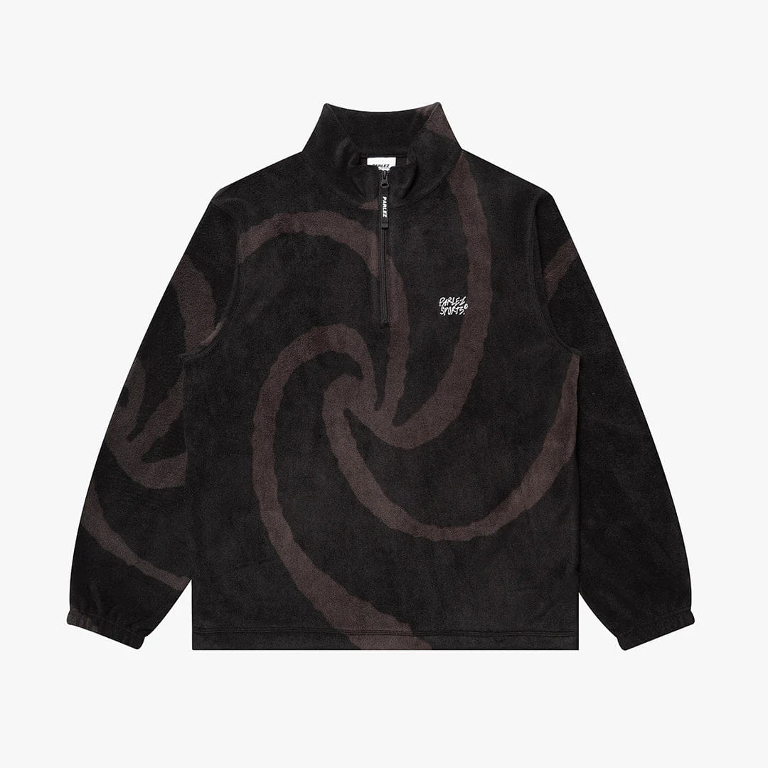 Parlez Chevy 1/4 Zip Fleece - Mellow Black
