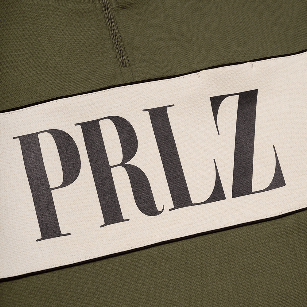 Parlez Horizon 1/4 Zip - Moss