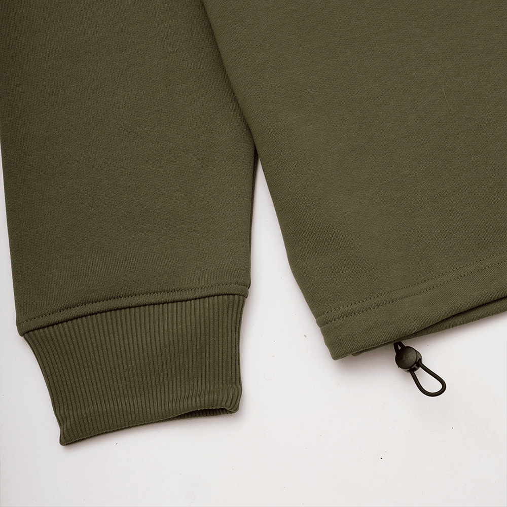 Parlez Horizon 1/4 Zip - Moss