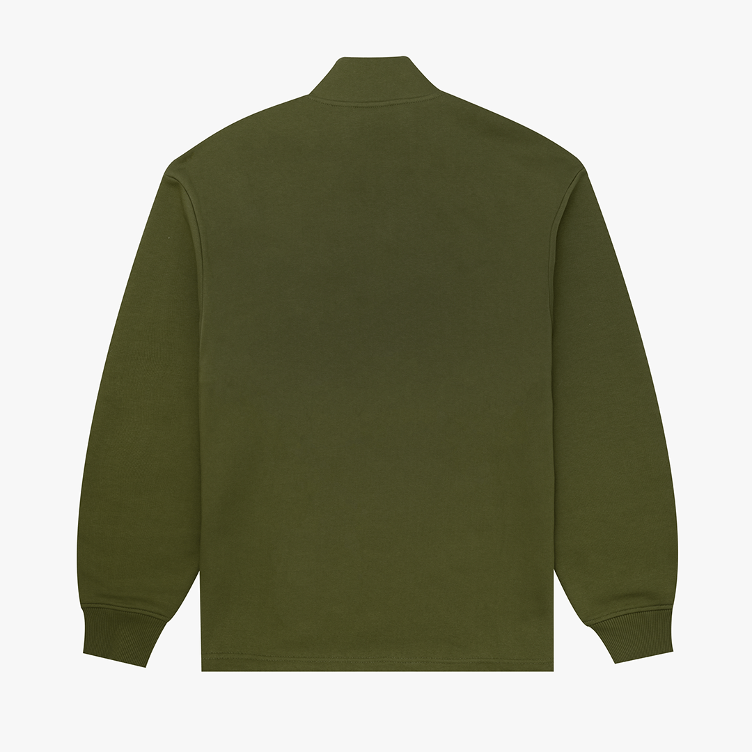 Parlez Horizon 1/4 Zip - Moss