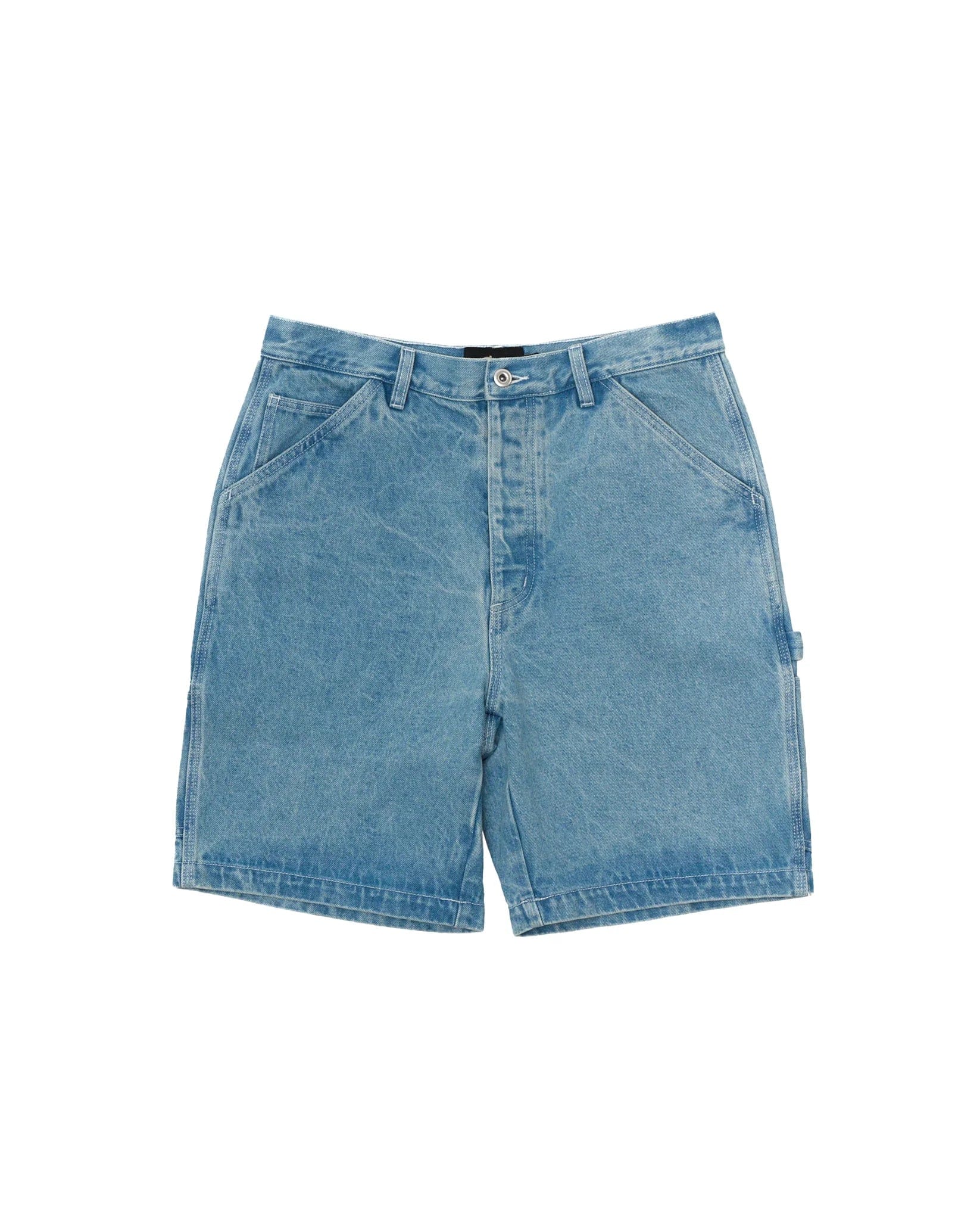 Deus Ex Machina Big Fella Denim Short - Light Stone Wash