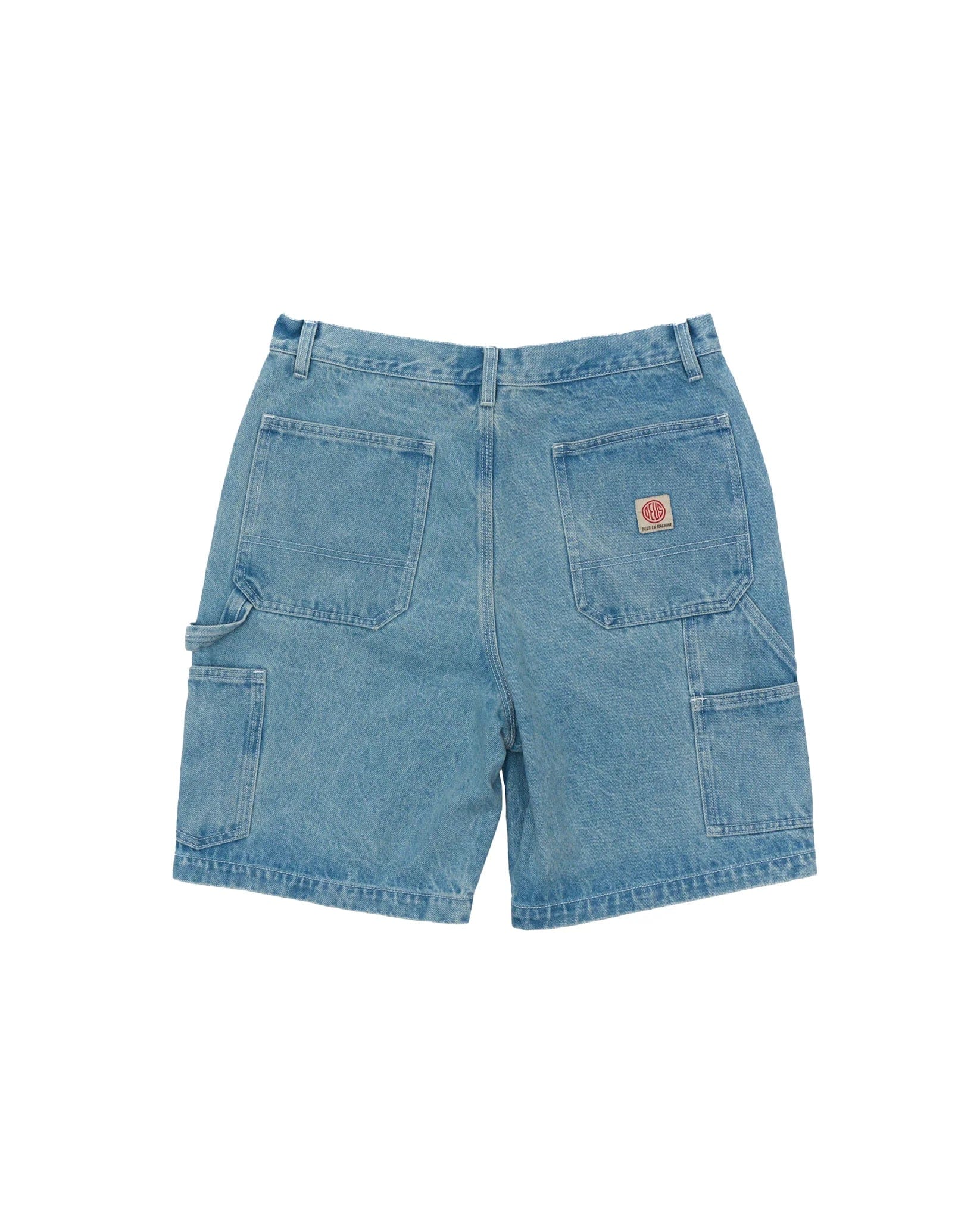 Deus Ex Machina Big Fella Denim Short - Light Stone Wash