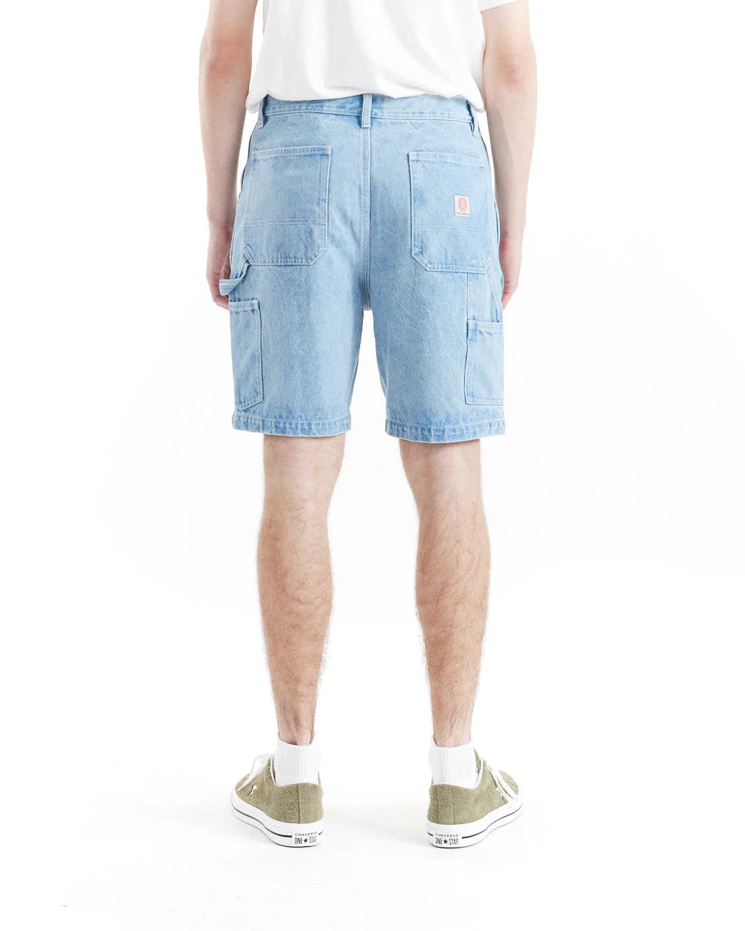 Deus Ex Machina Big Fella Denim Short - Light Stone Wash