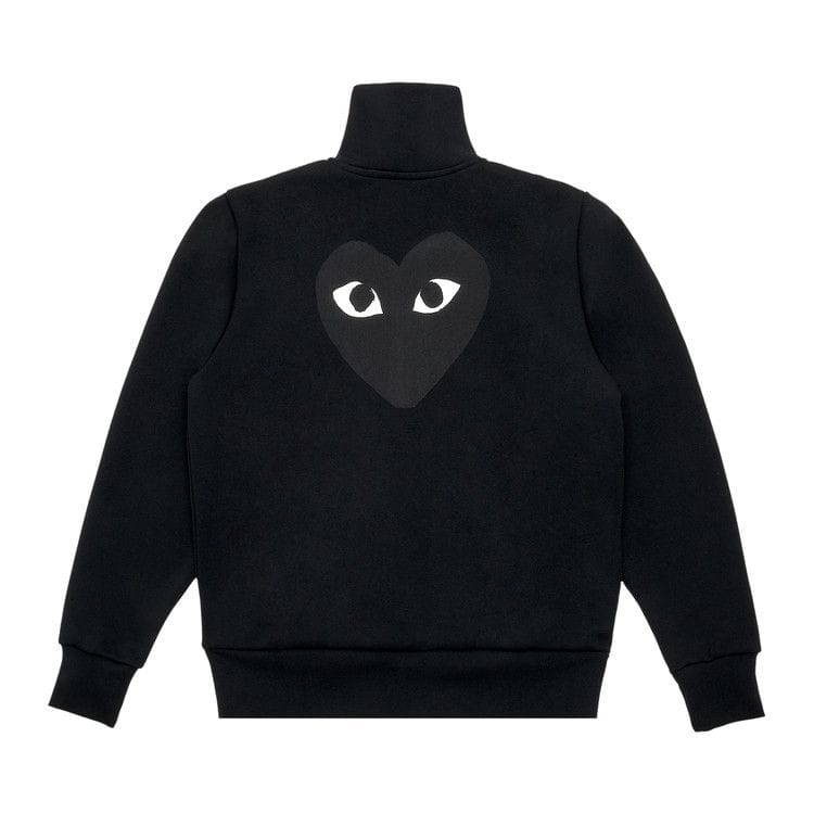 Comme Des Garçons Play Sweatshirt Big Heart Black
