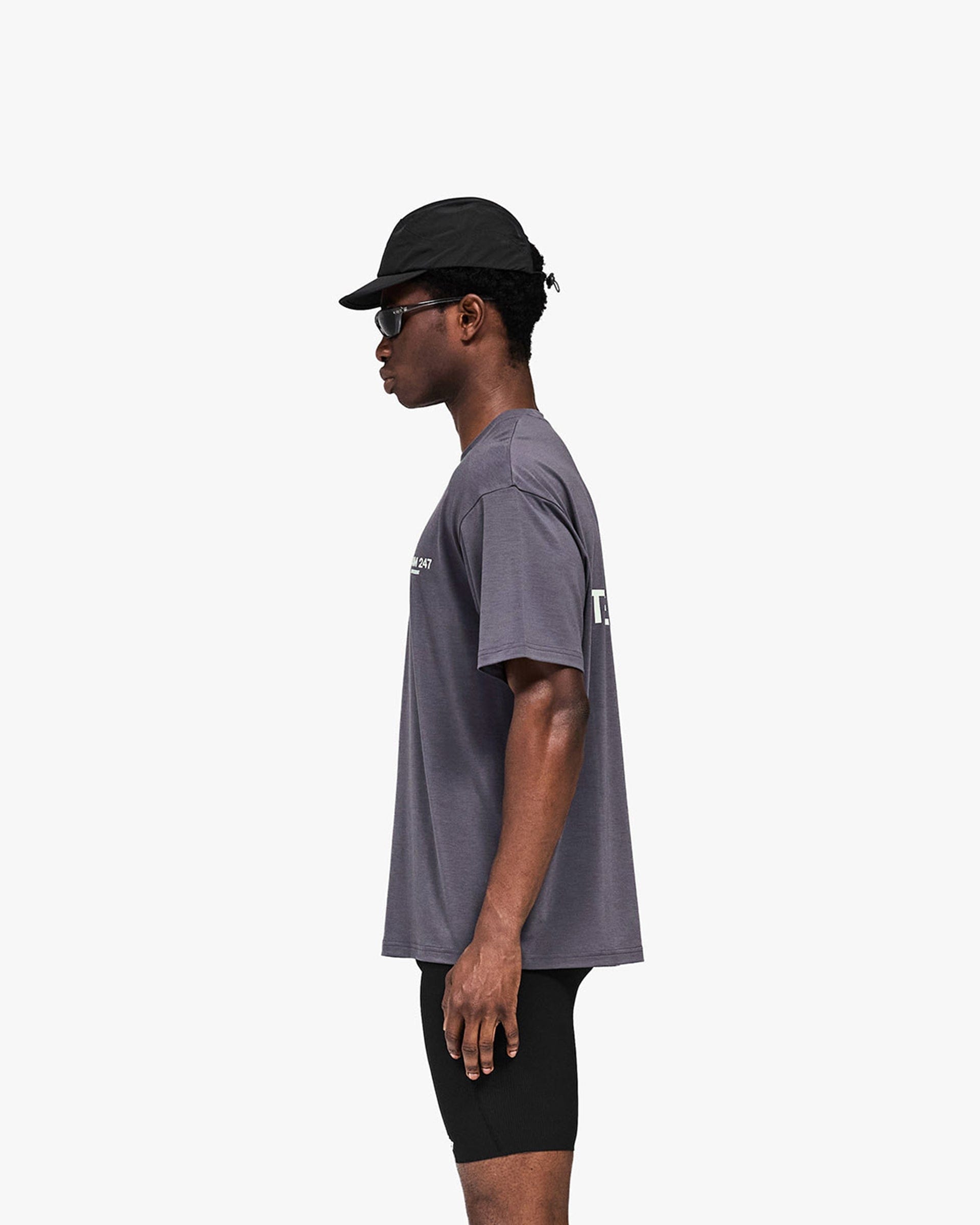 Team 247 Oversized T - Shirt - Graphene