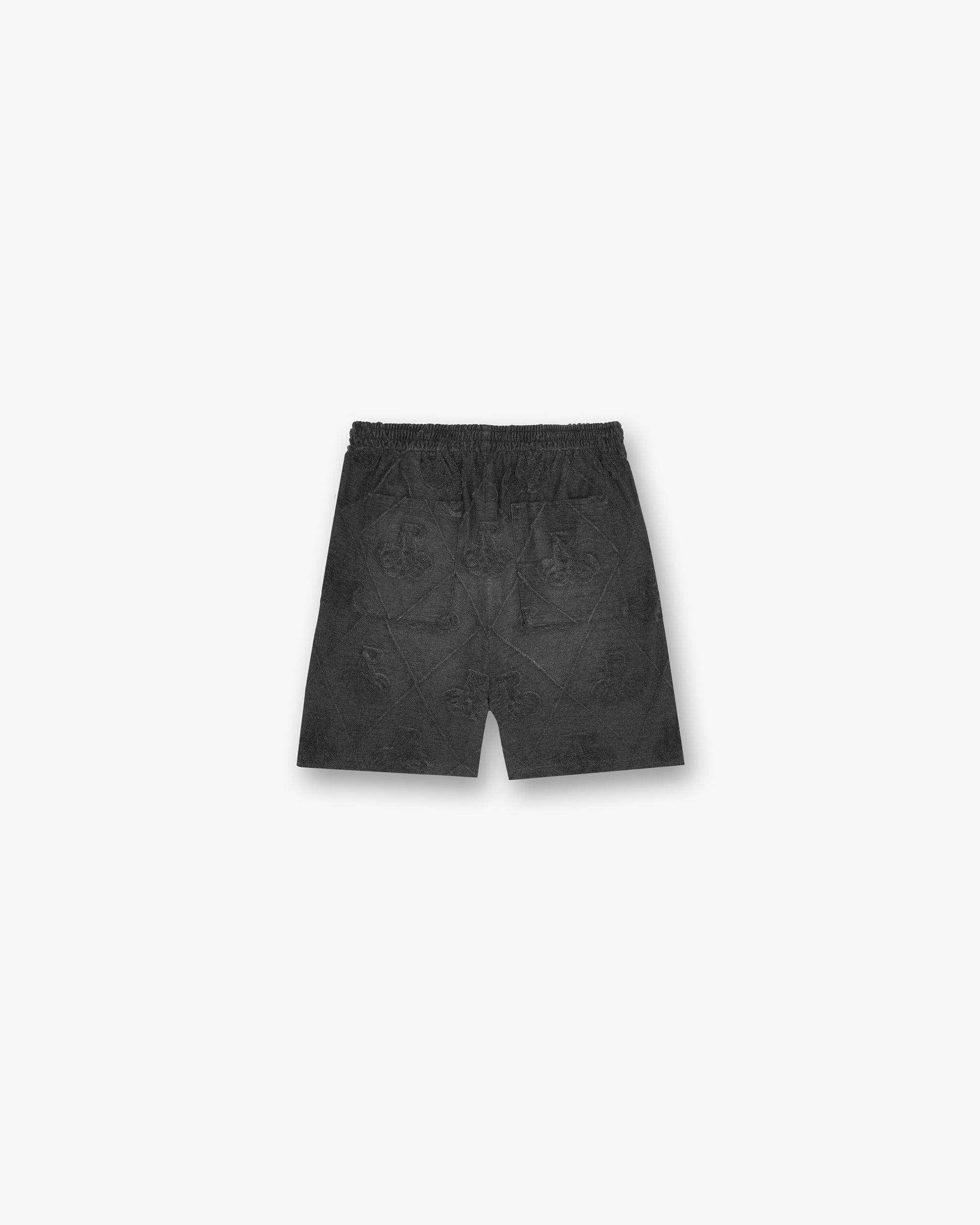 SC24 Towelling Short - Jet Black