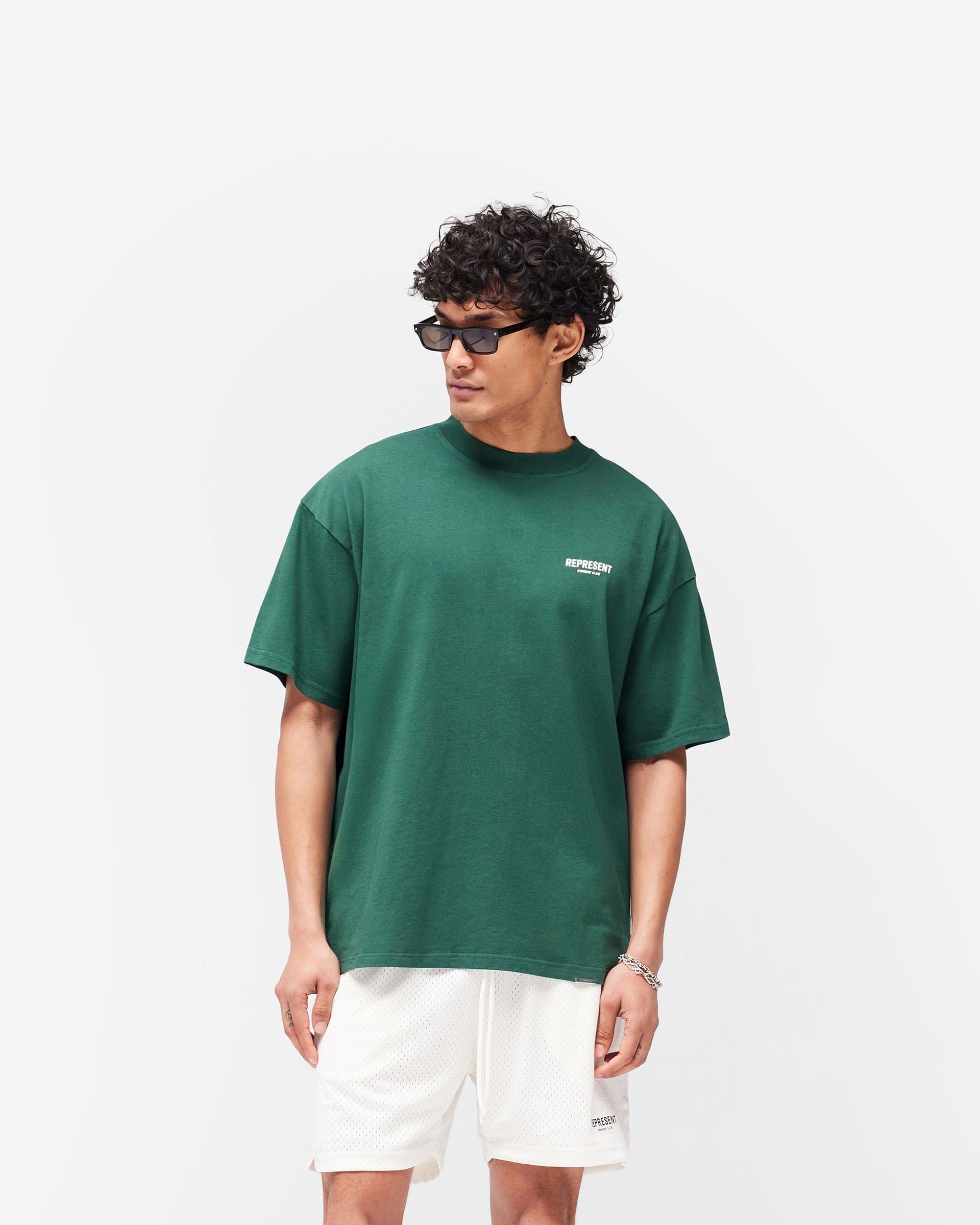 Owners Club Represent Owners Club T - Shirt - Racing Green