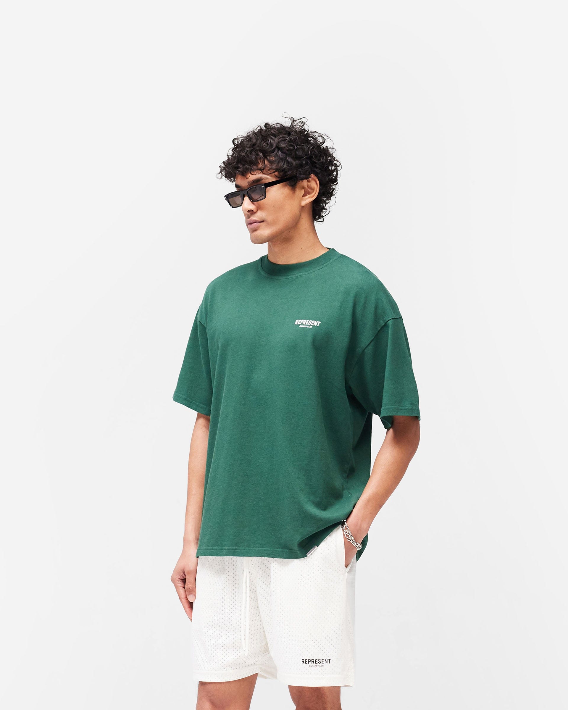 Owners Club Represent Owners Club T - Shirt - Racing Green