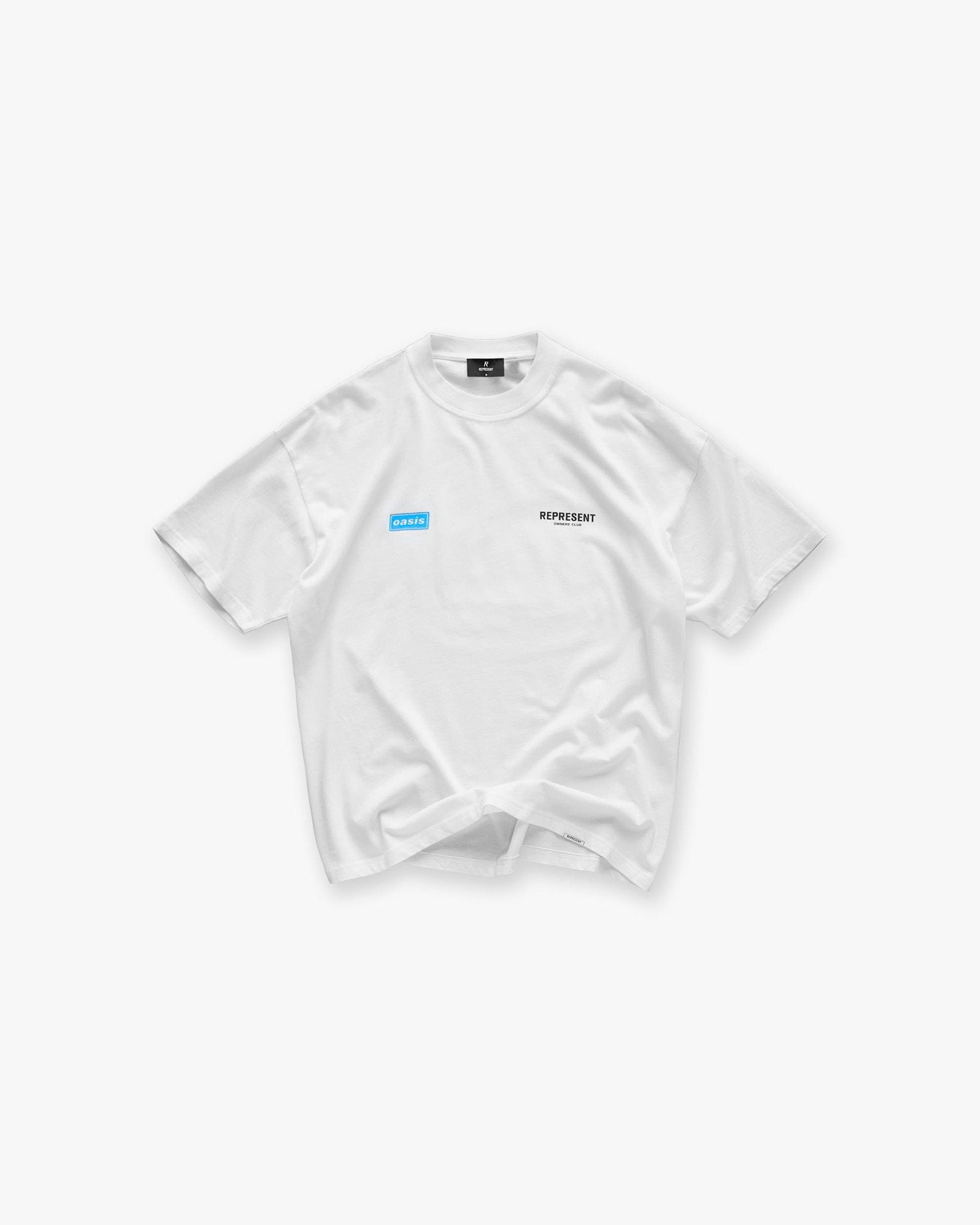 FW24 Other Represent x Oasis Owners Club T - Shirt - Flat White