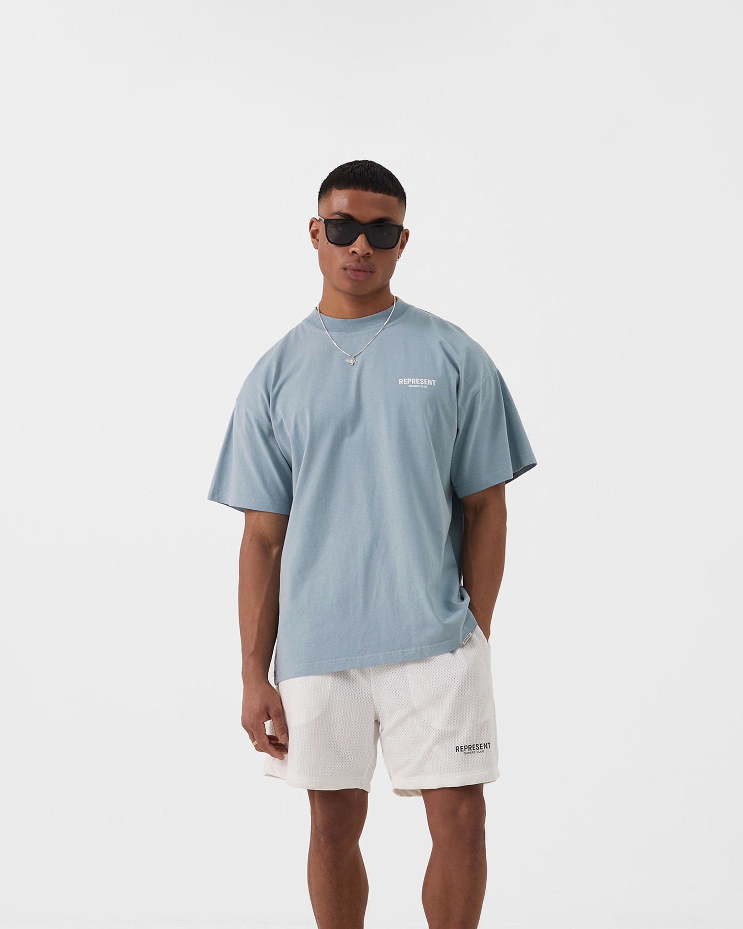 Owners Club Represent Owners Club T - Shirt - Powder Blue