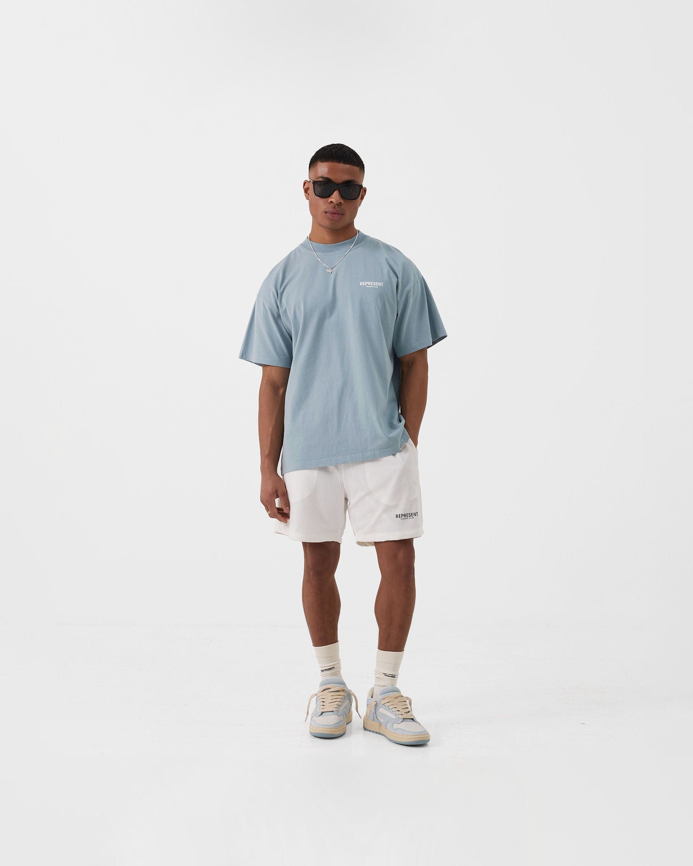 Owners Club Represent Owners Club T - Shirt - Powder Blue