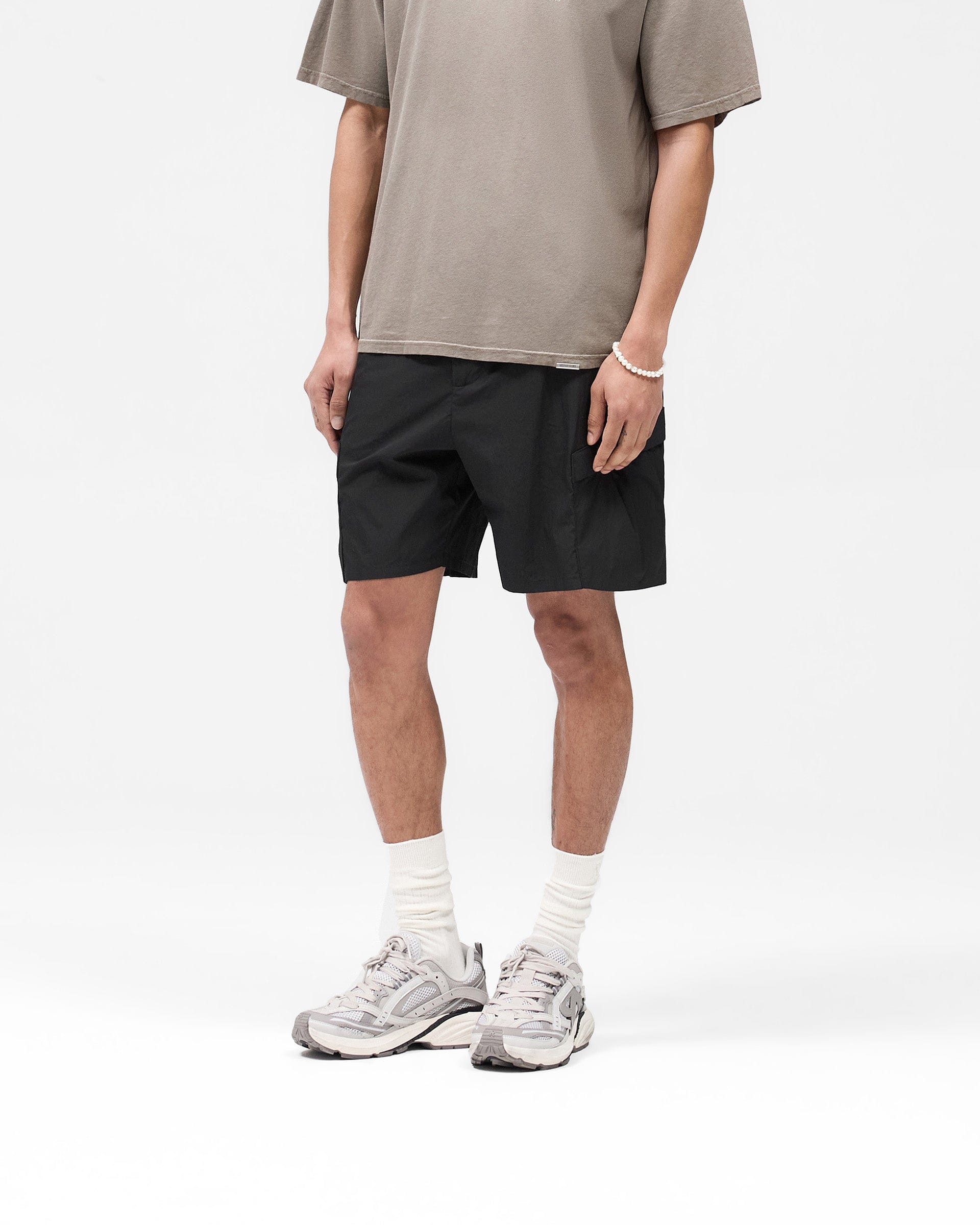 SS25 Tech Cargo Short - Jet Black