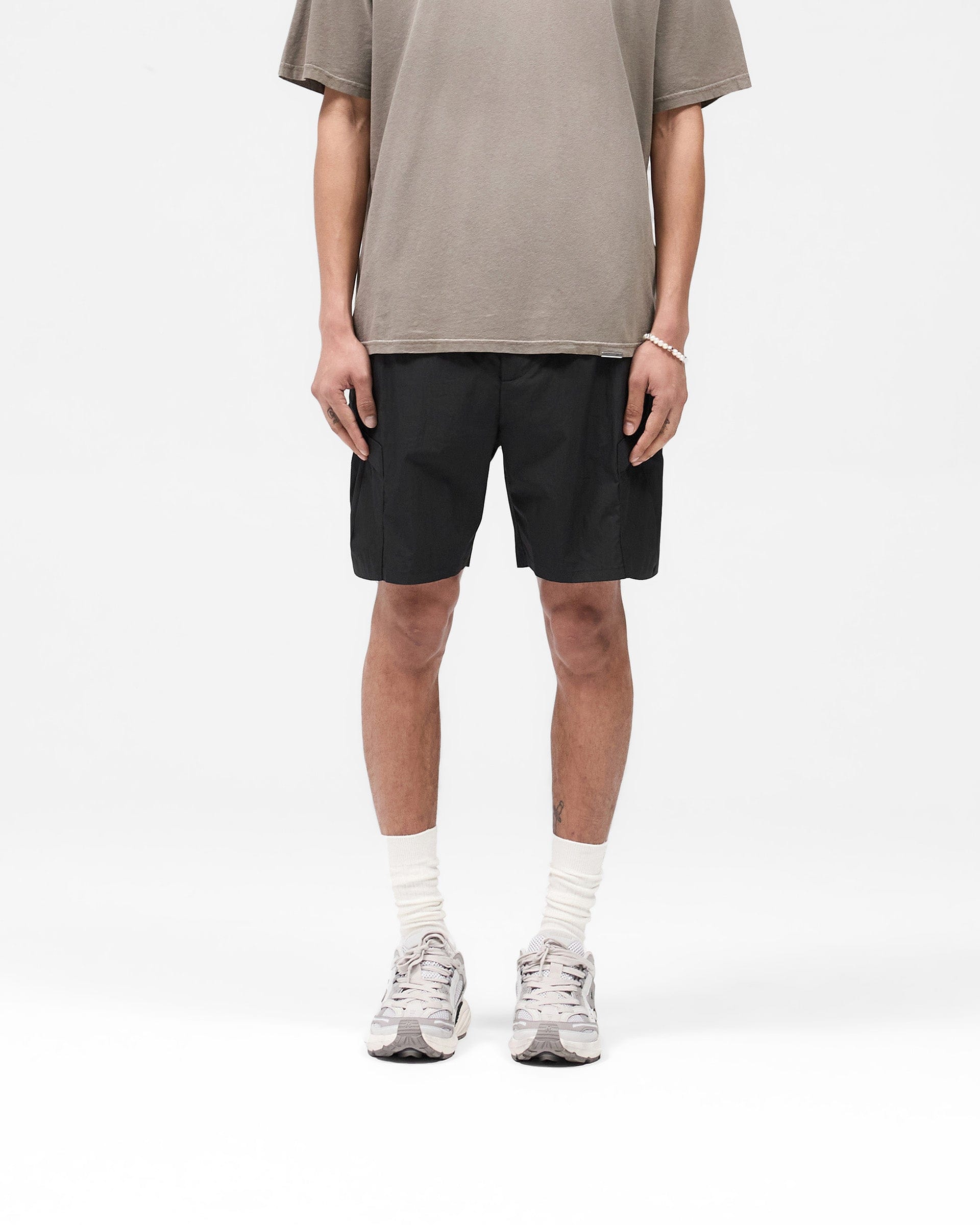 SS25 Tech Cargo Short - Jet Black
