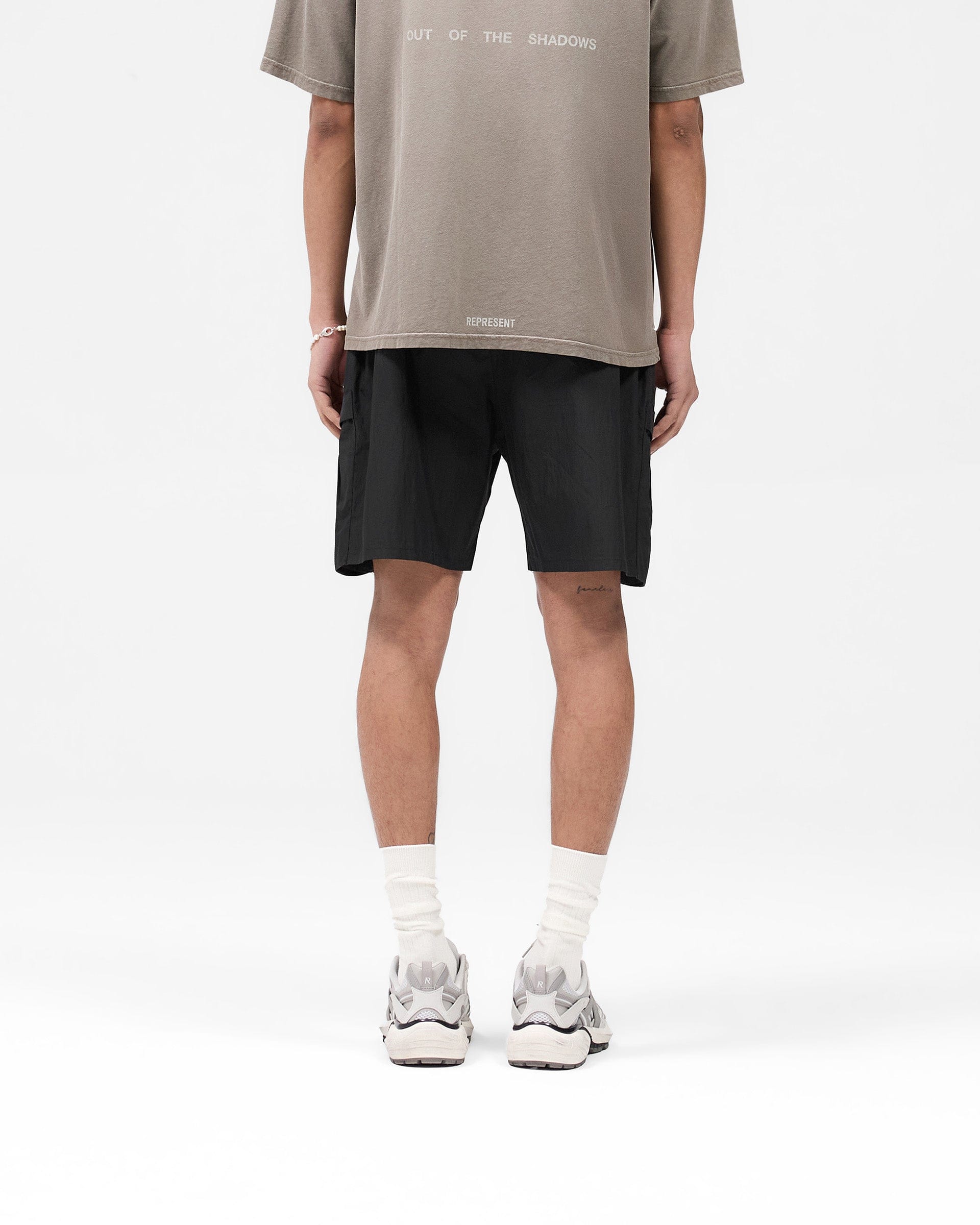 SS25 Tech Cargo Short - Jet Black