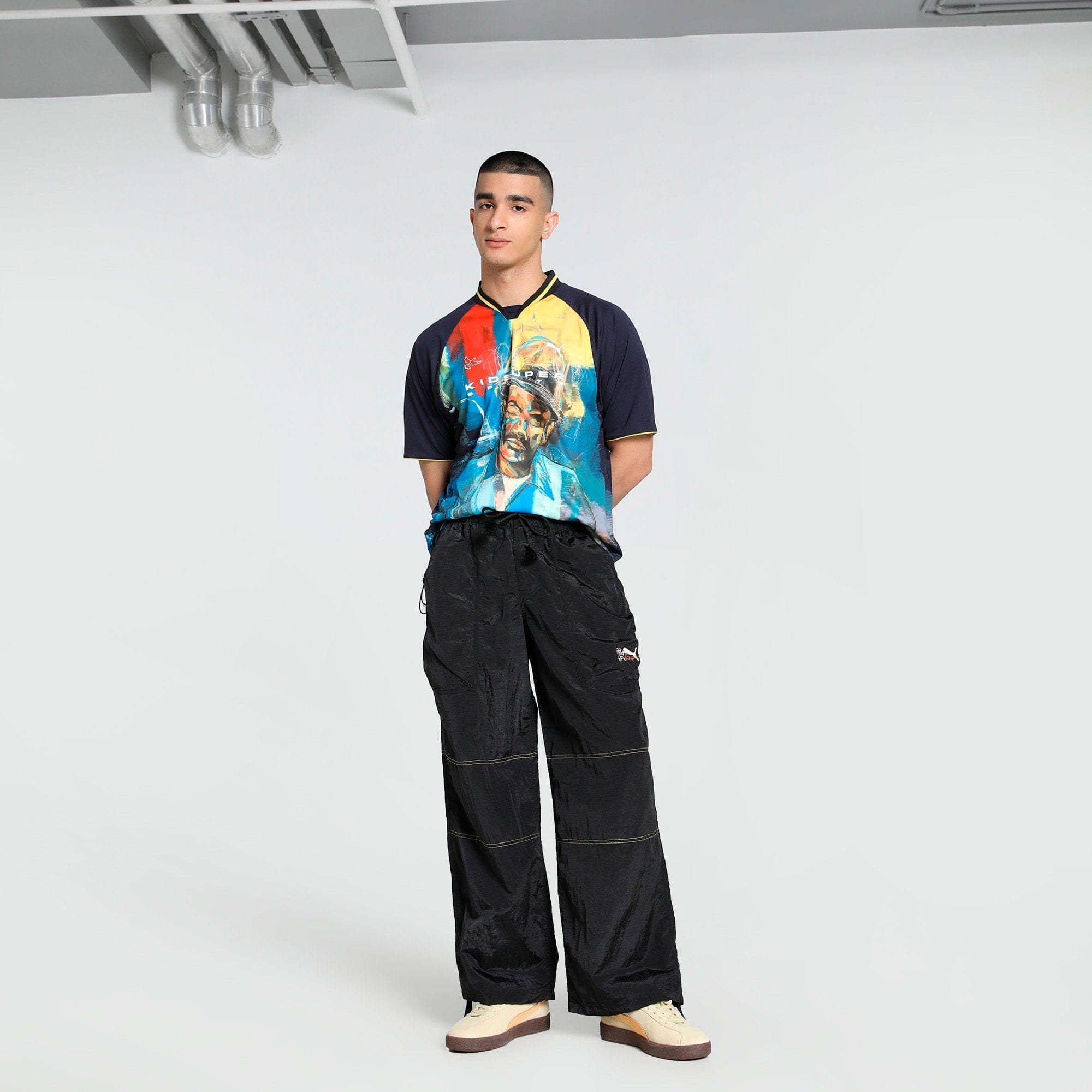 PUMA Select PUMA x KIDSUPER Men's Oversized Pants (Black)