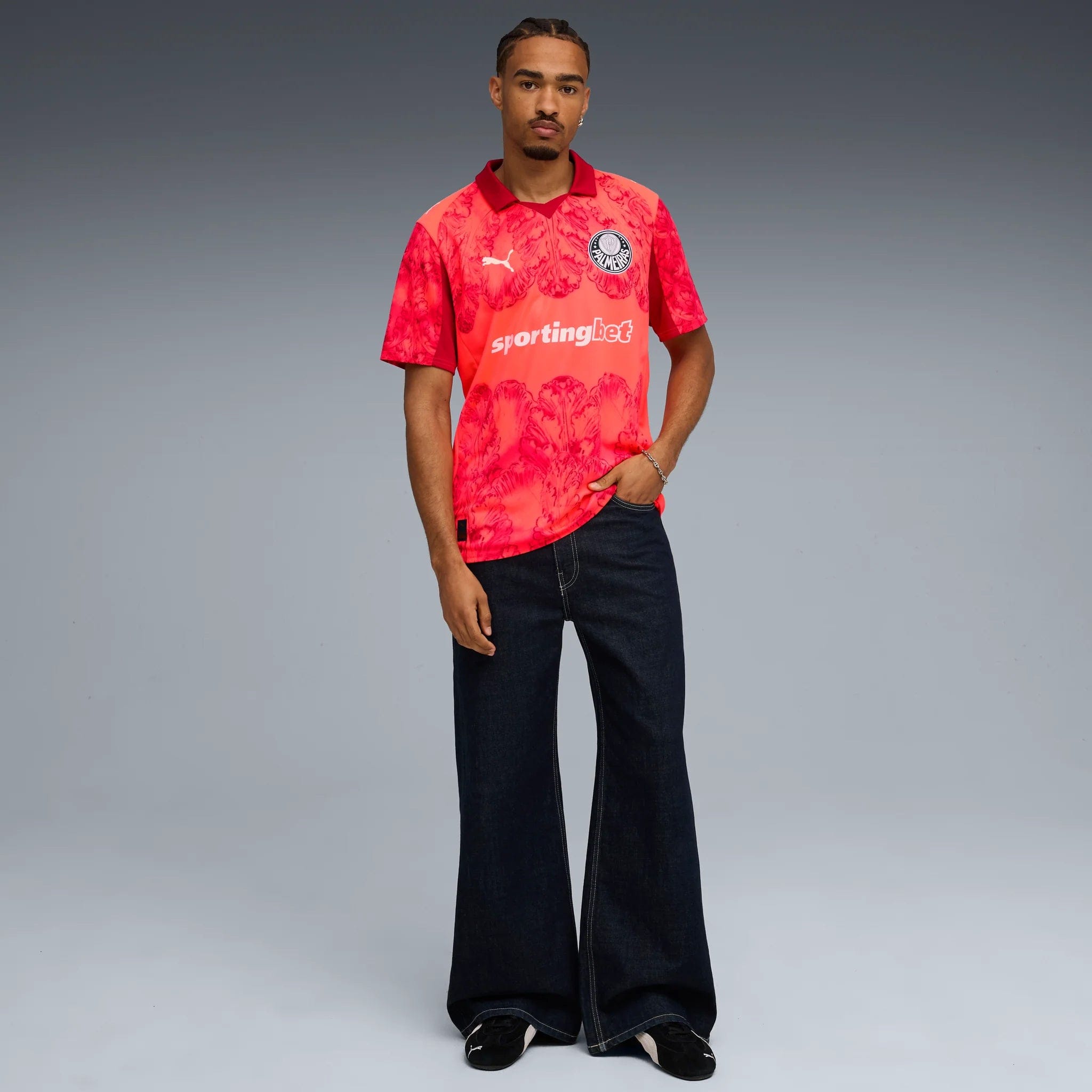 PUMA Select KidSuper Sep Jersey Replica (Glowing Red - Dark Crimson)