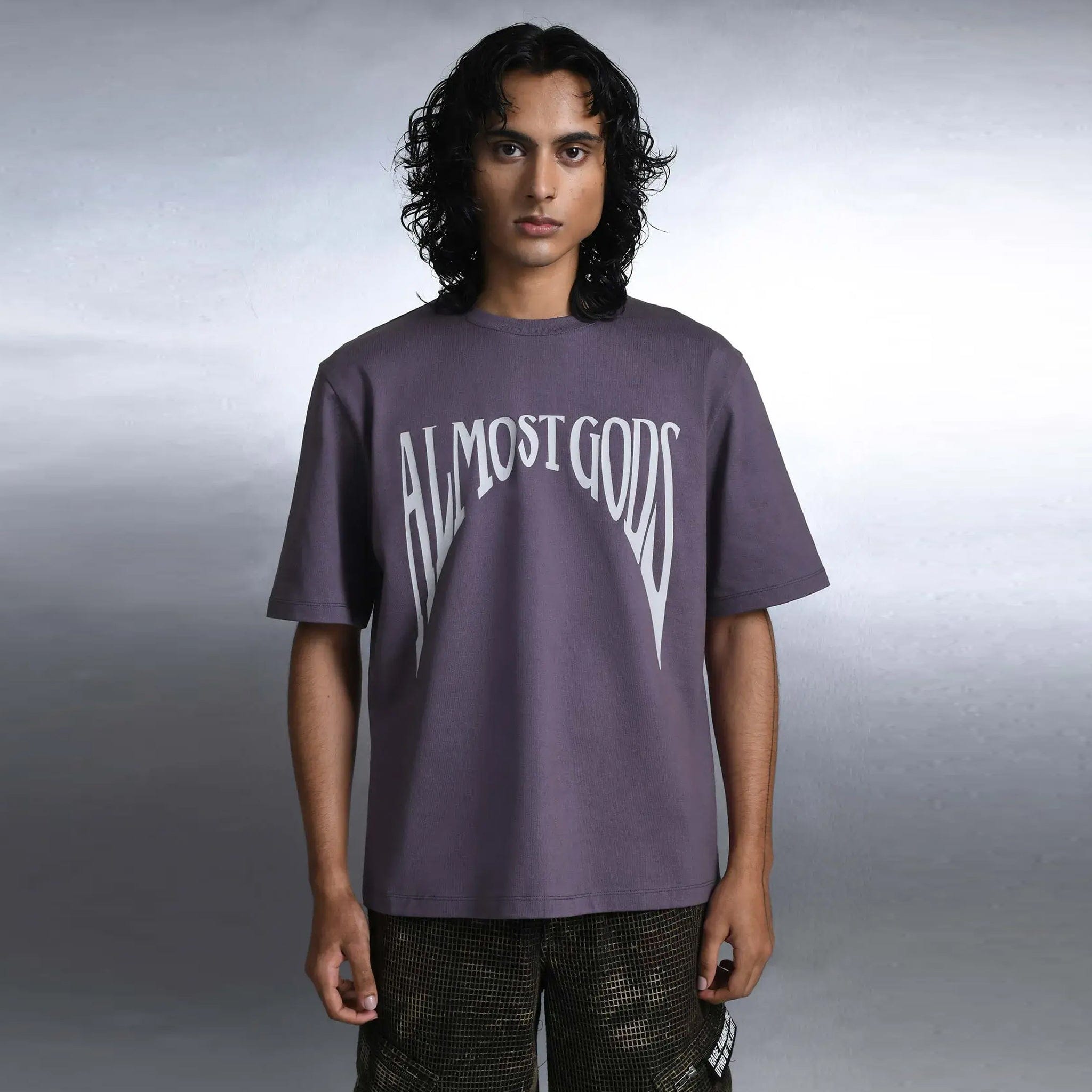 Almost Gods Gothic T-Shirt (Indigo)