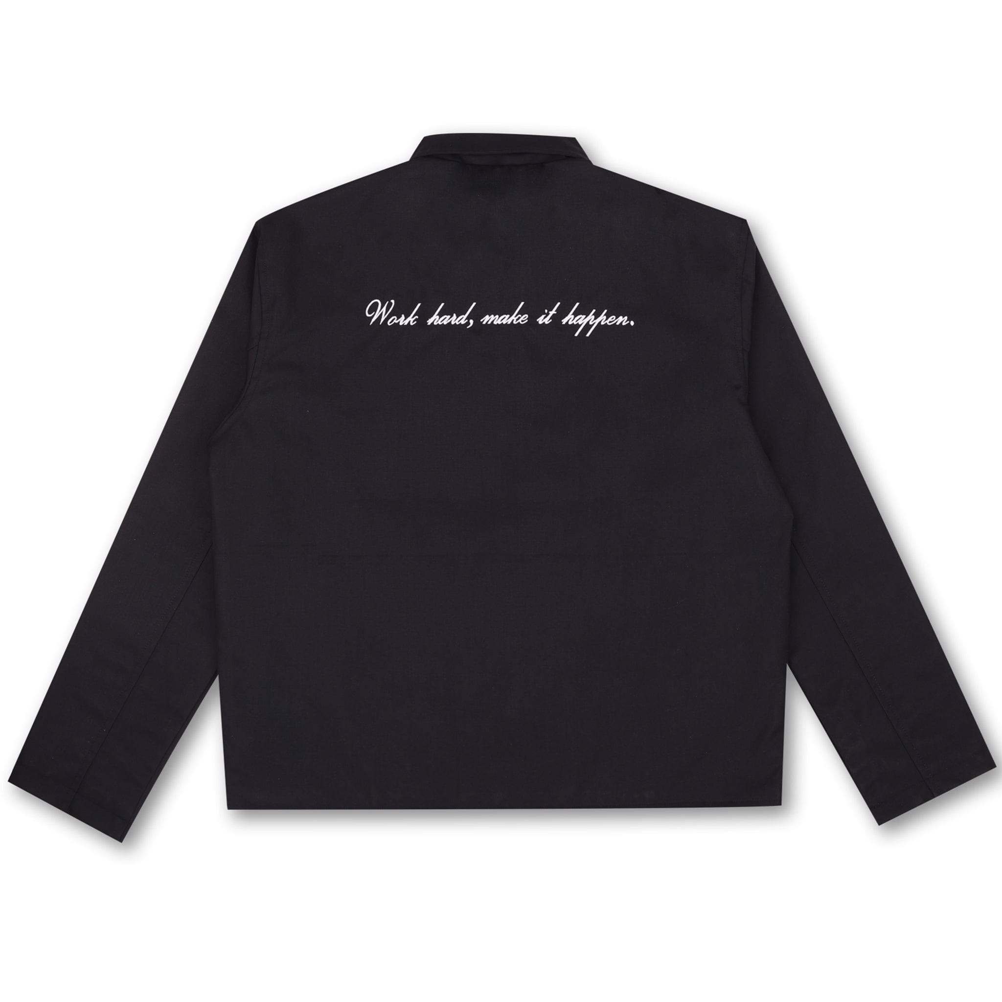 Styl-O Label WORK HARD MAKE IT HAPPEN JACKET (BLACK)