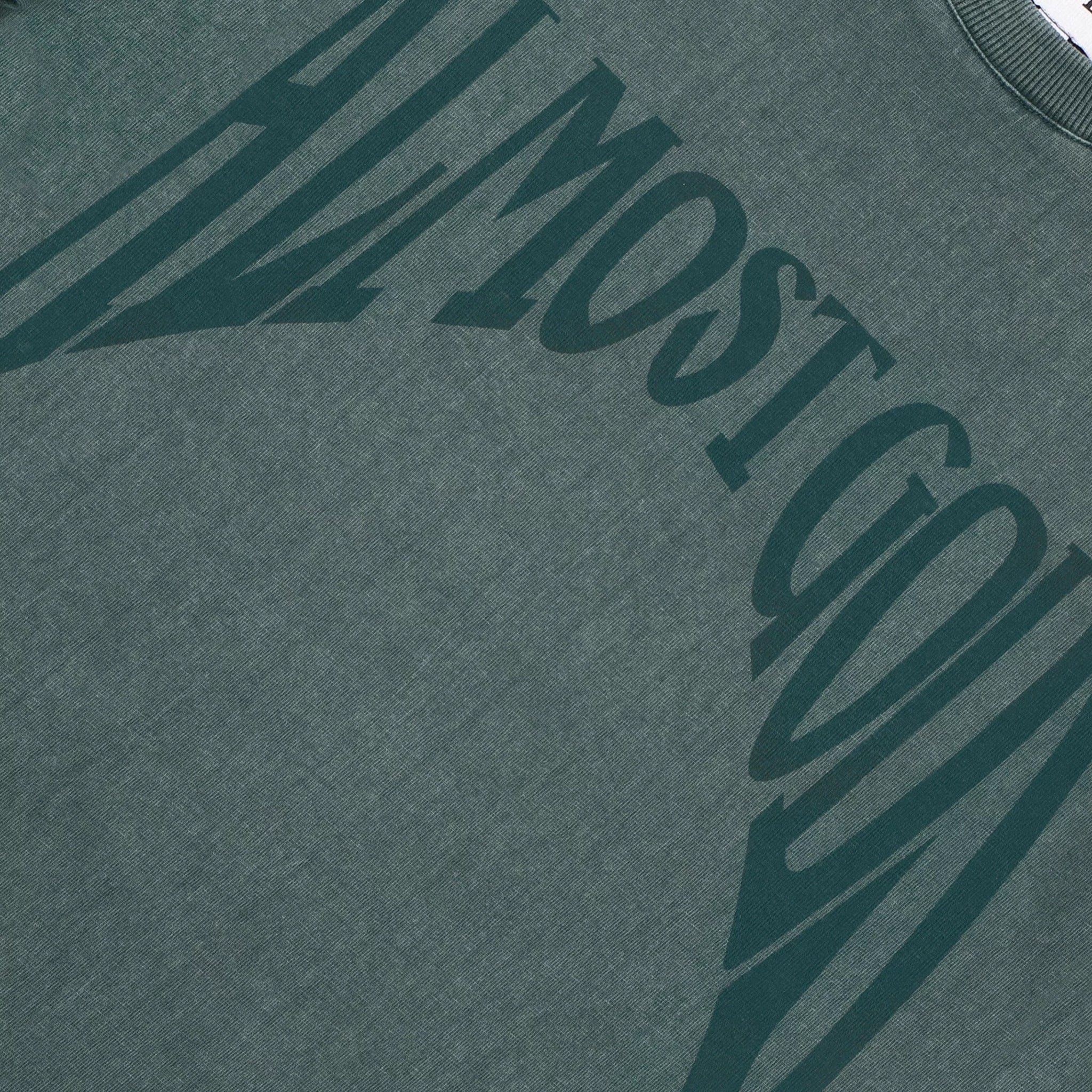 Almost Gods STONEWASHED GOTHIC T-Shirt (PINE GREEN)