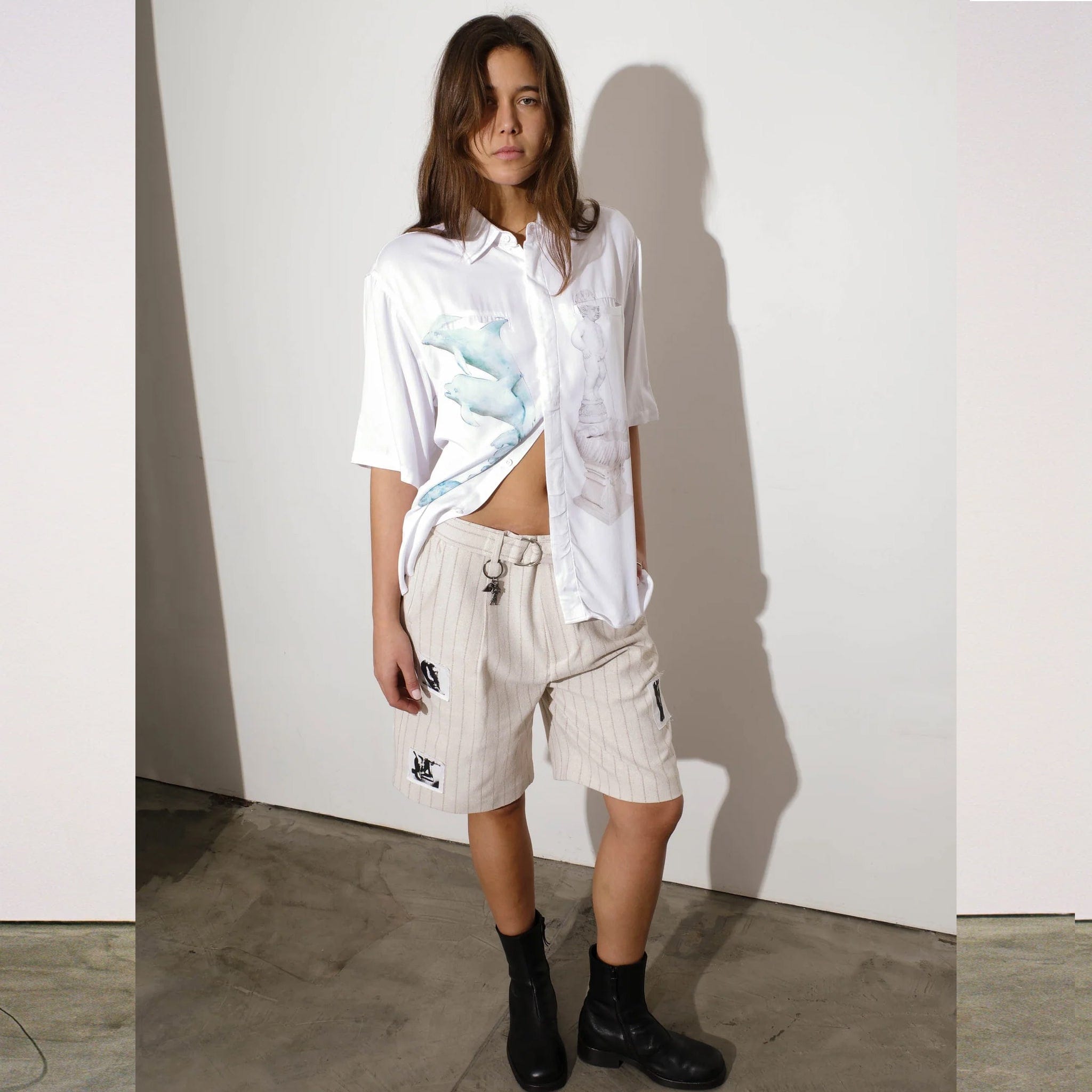 Jungles ORNAMENTS BUTTON UP SHIRT
